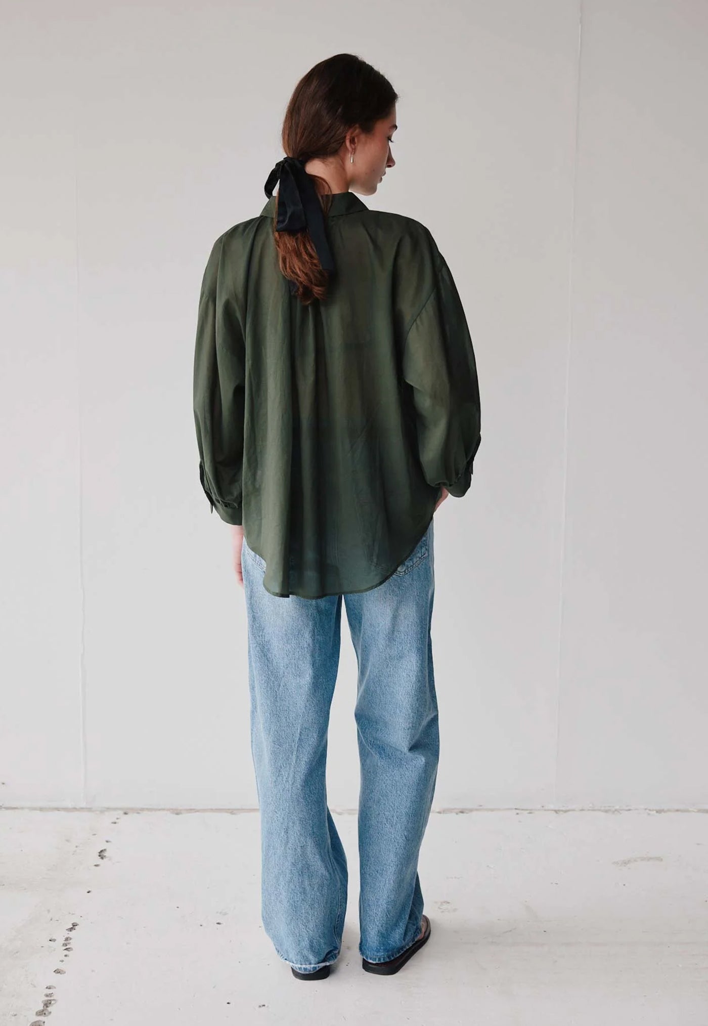 Dune Shirt - Jungle Cotton Voile