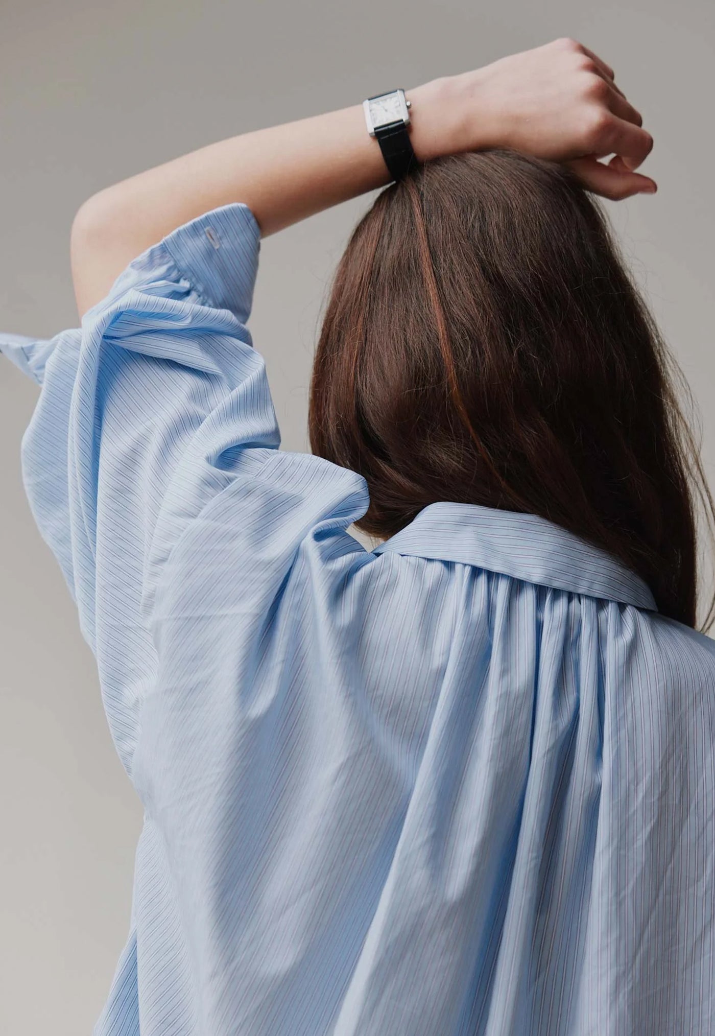 Dune Shirt - Pale Blue Stripe