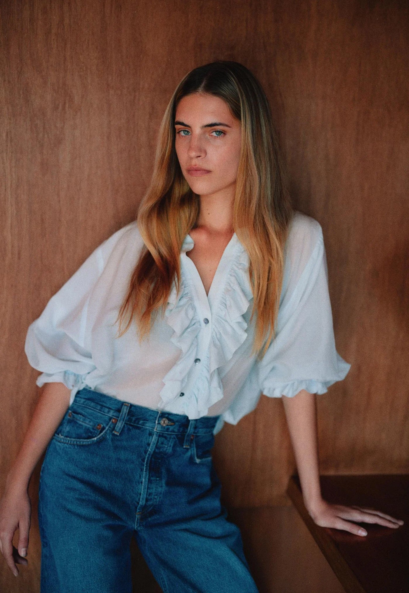 Jane Blouse - Powder Blue Liberty