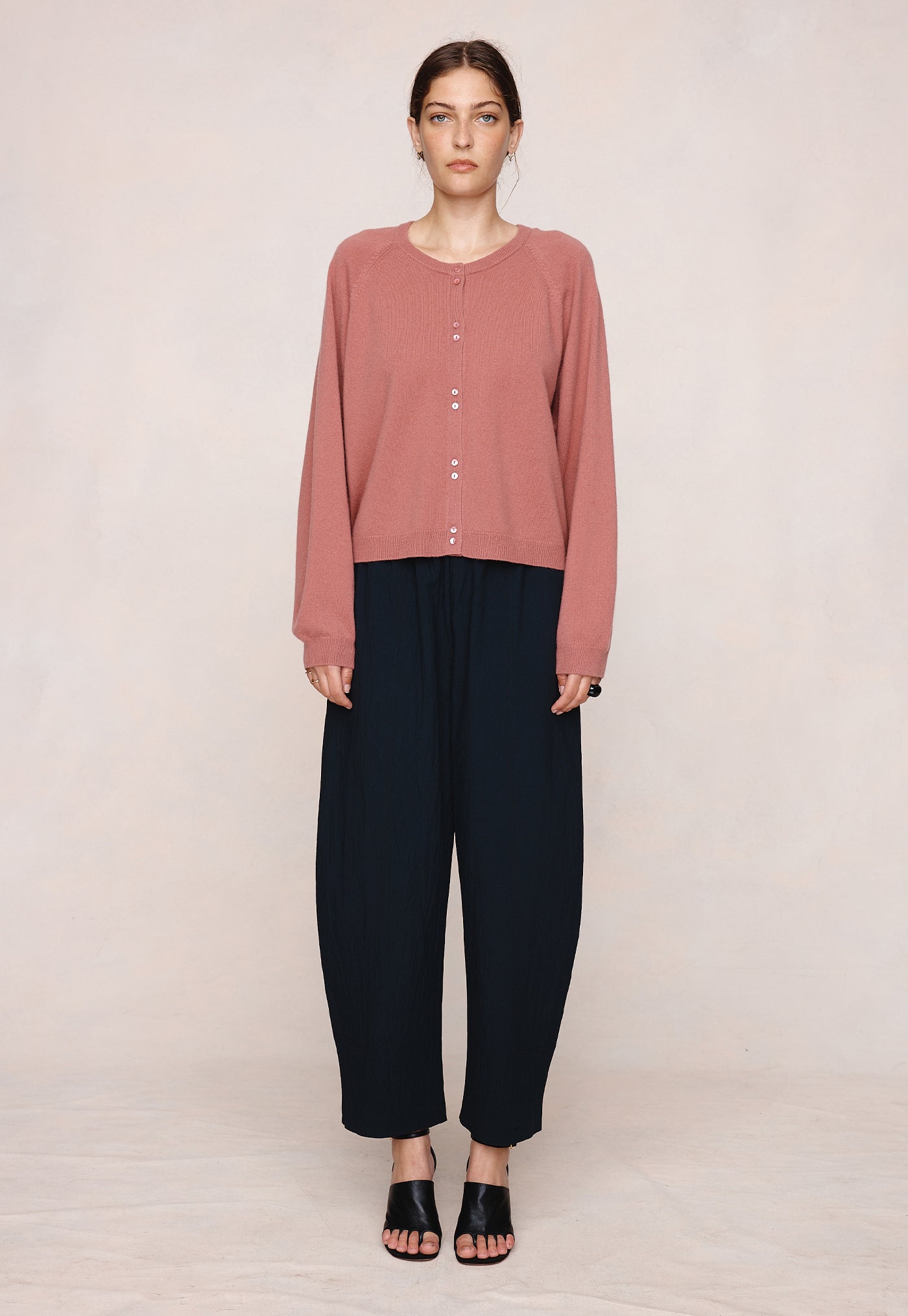 Babette Cardigan - Rosewood