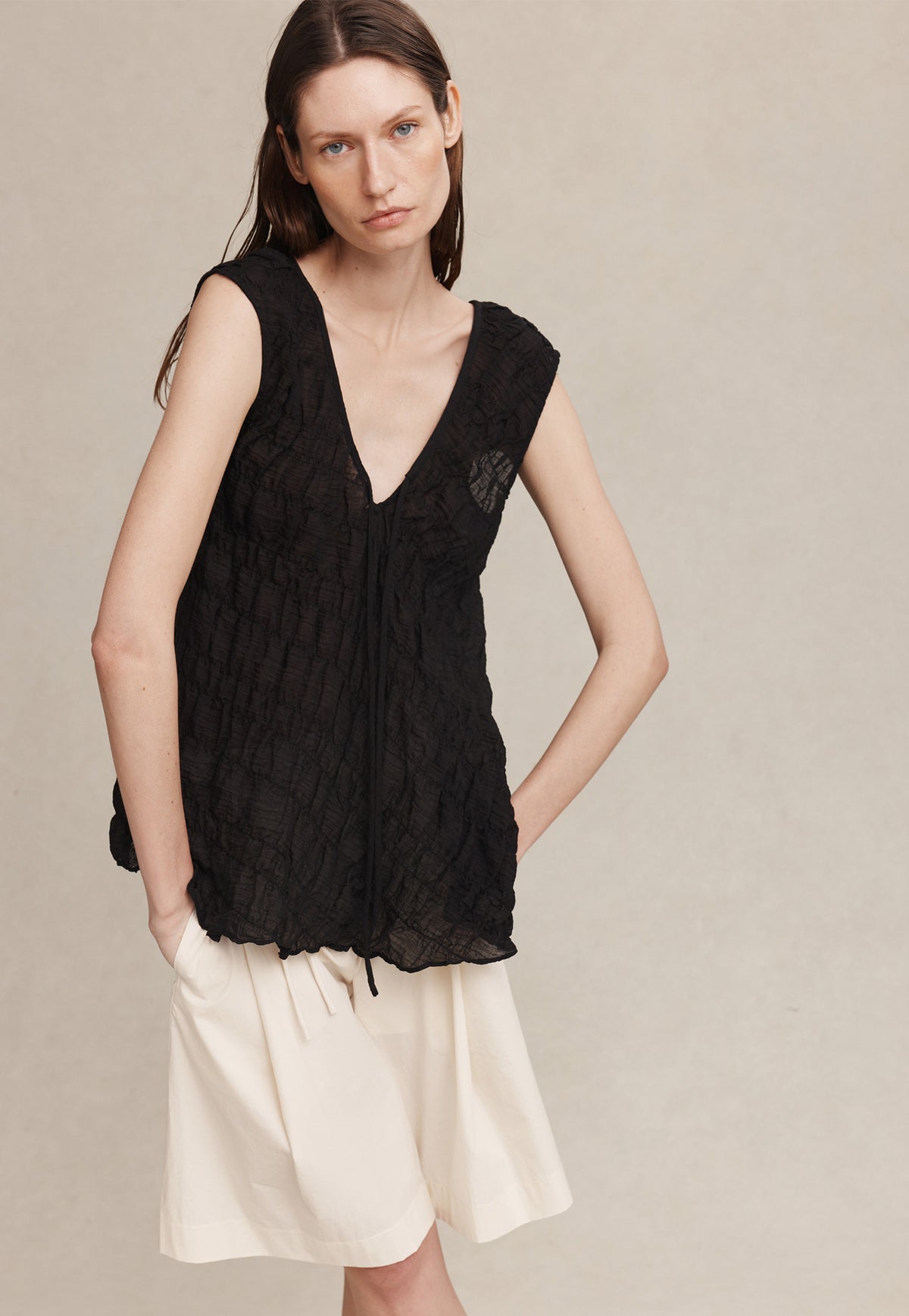Blanche Top - Black