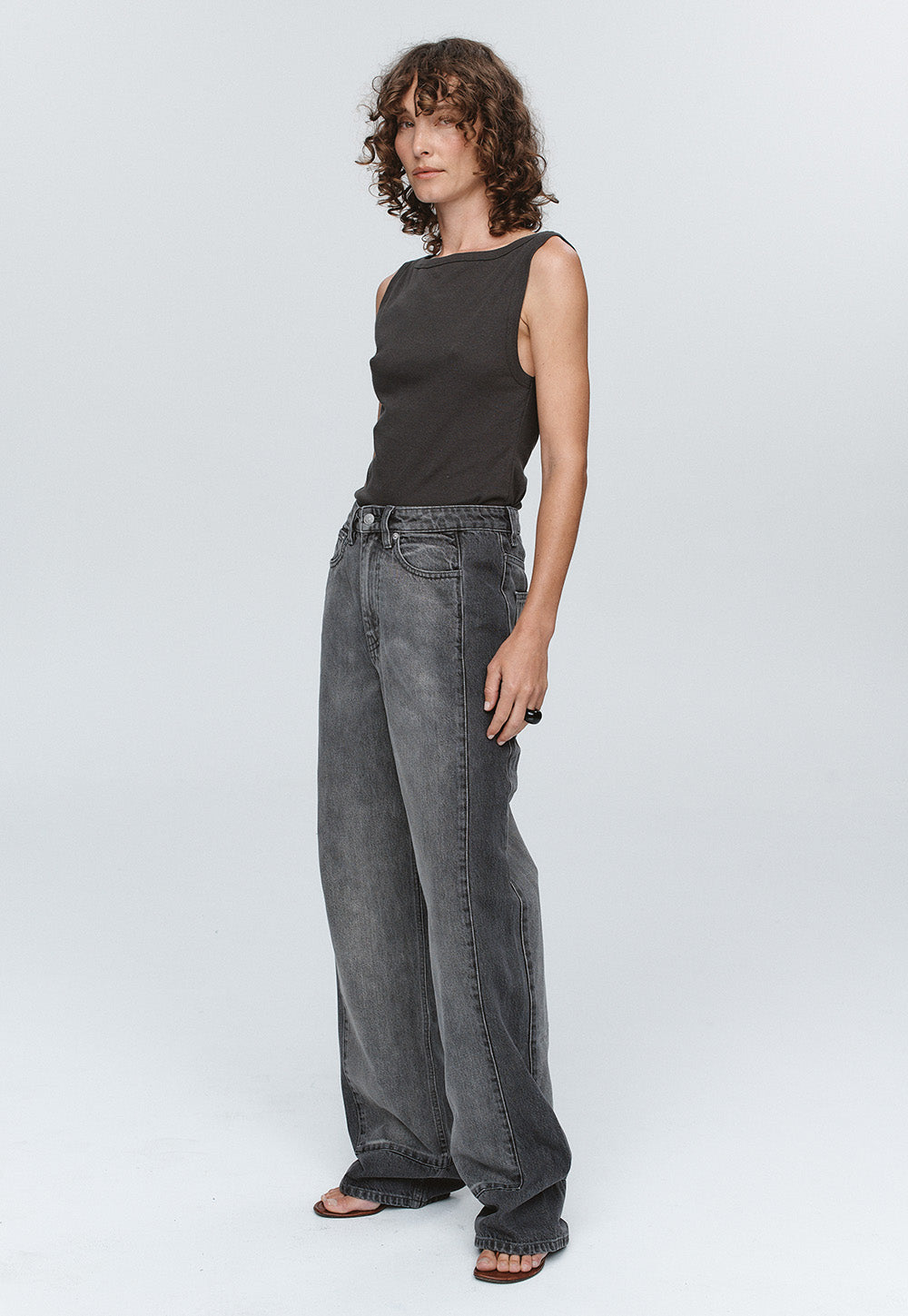 Border Jean - Stone