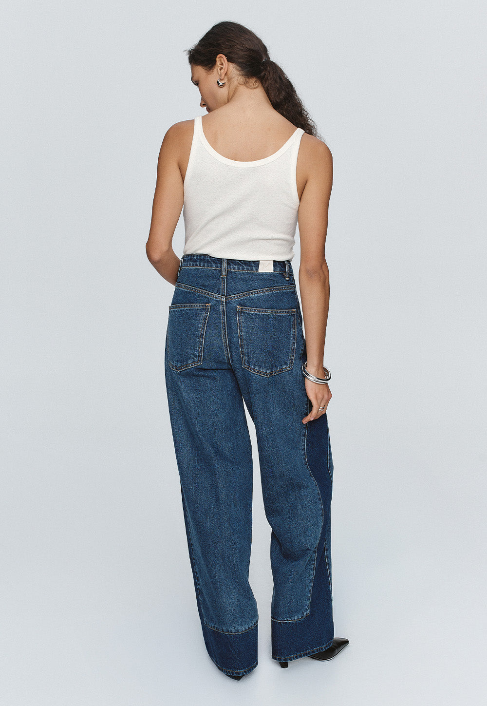 Border Jean - Washed Indigo