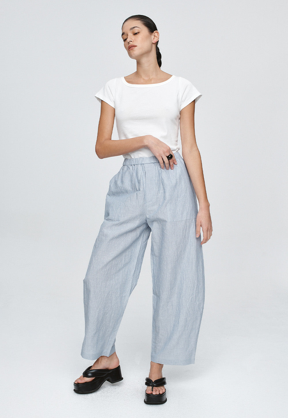 Ellidy Pant - Bleu Stripe