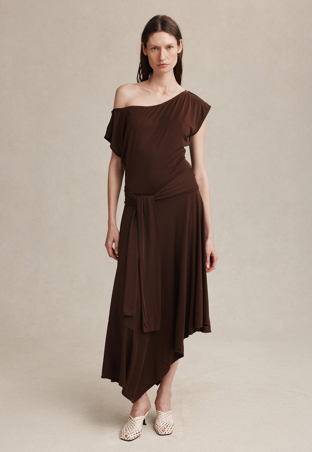 Inez Dress - Chocolate
