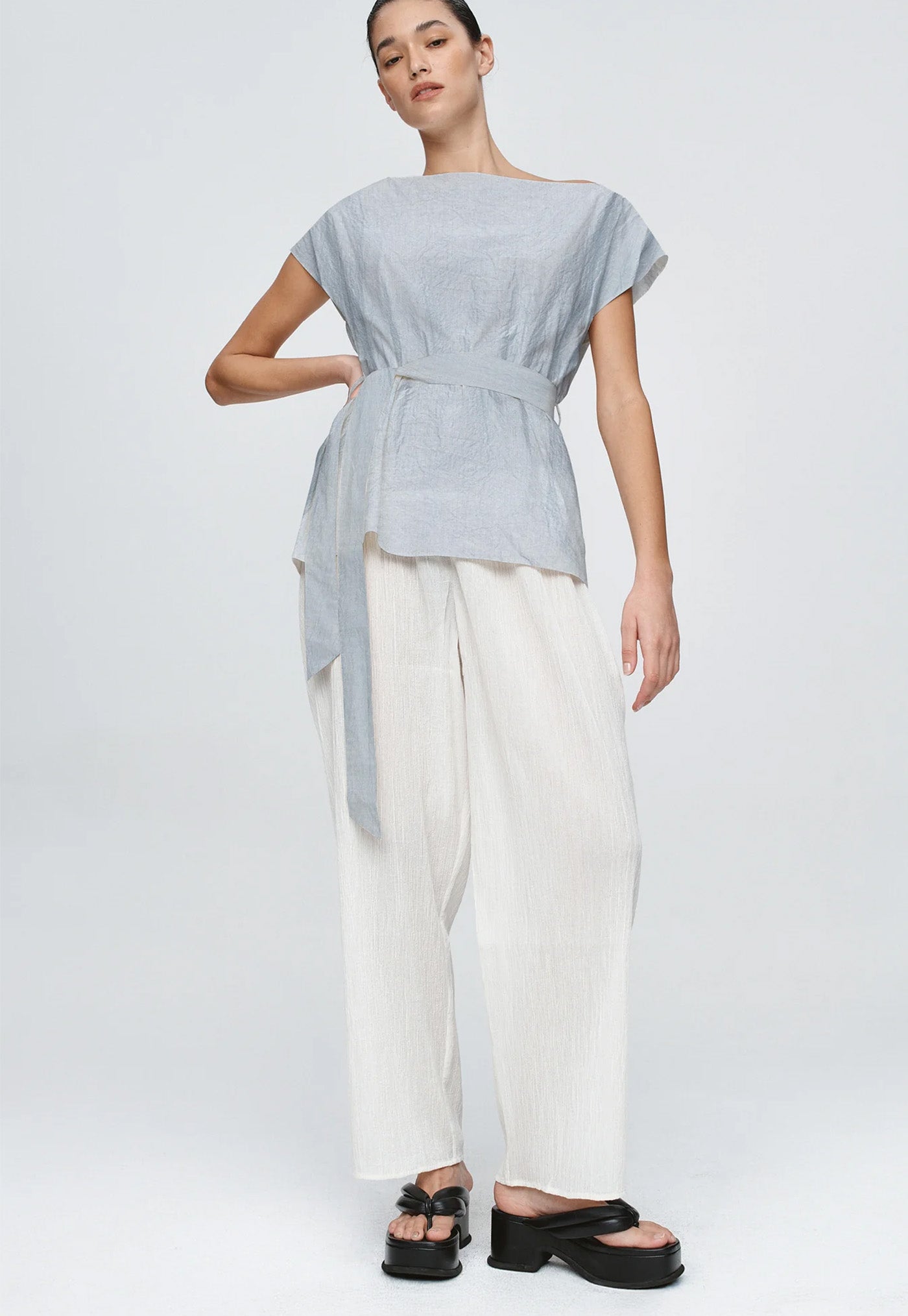 Jude Top - Bleu Stripe