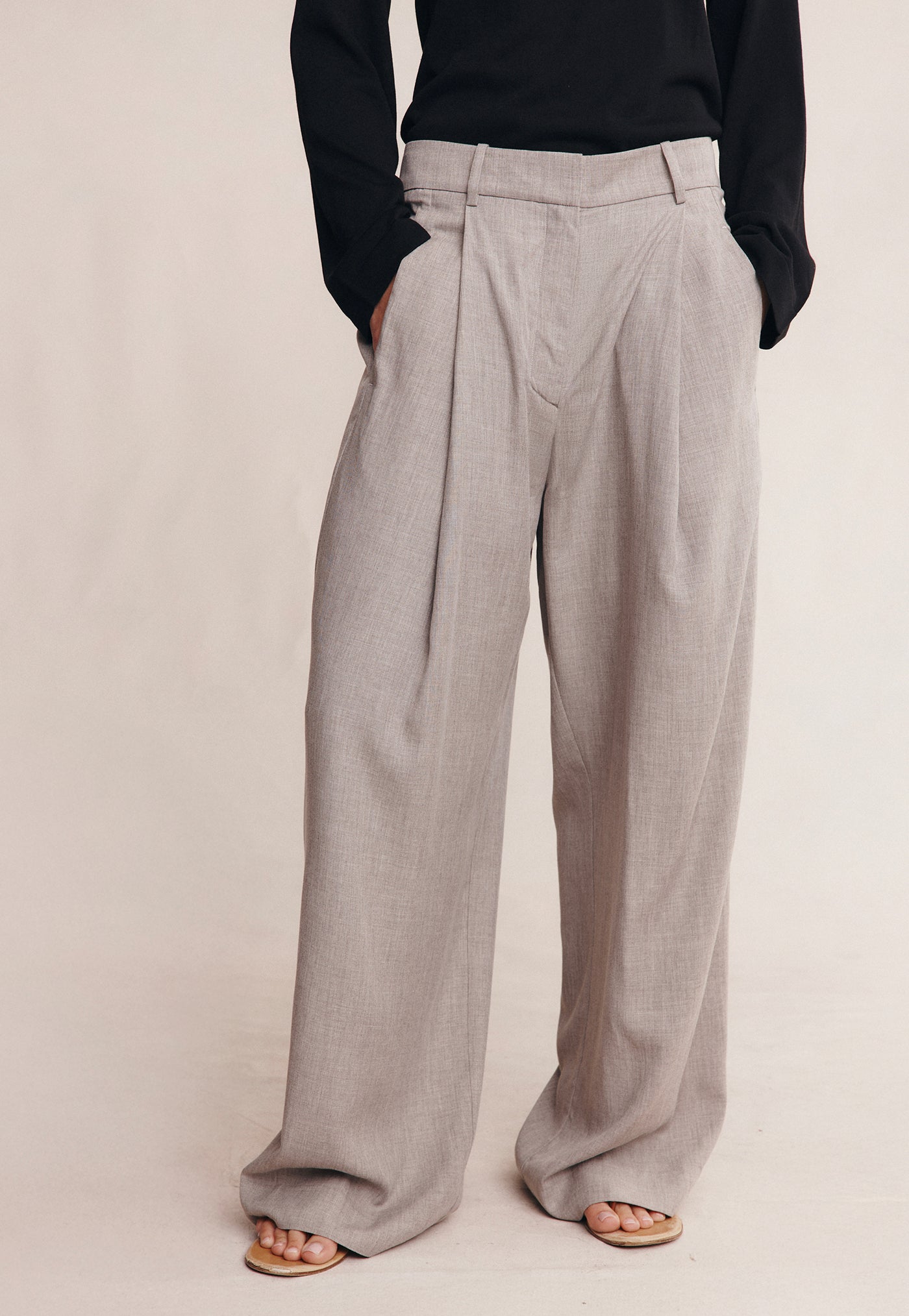 Morrie Pant - Grey Marle