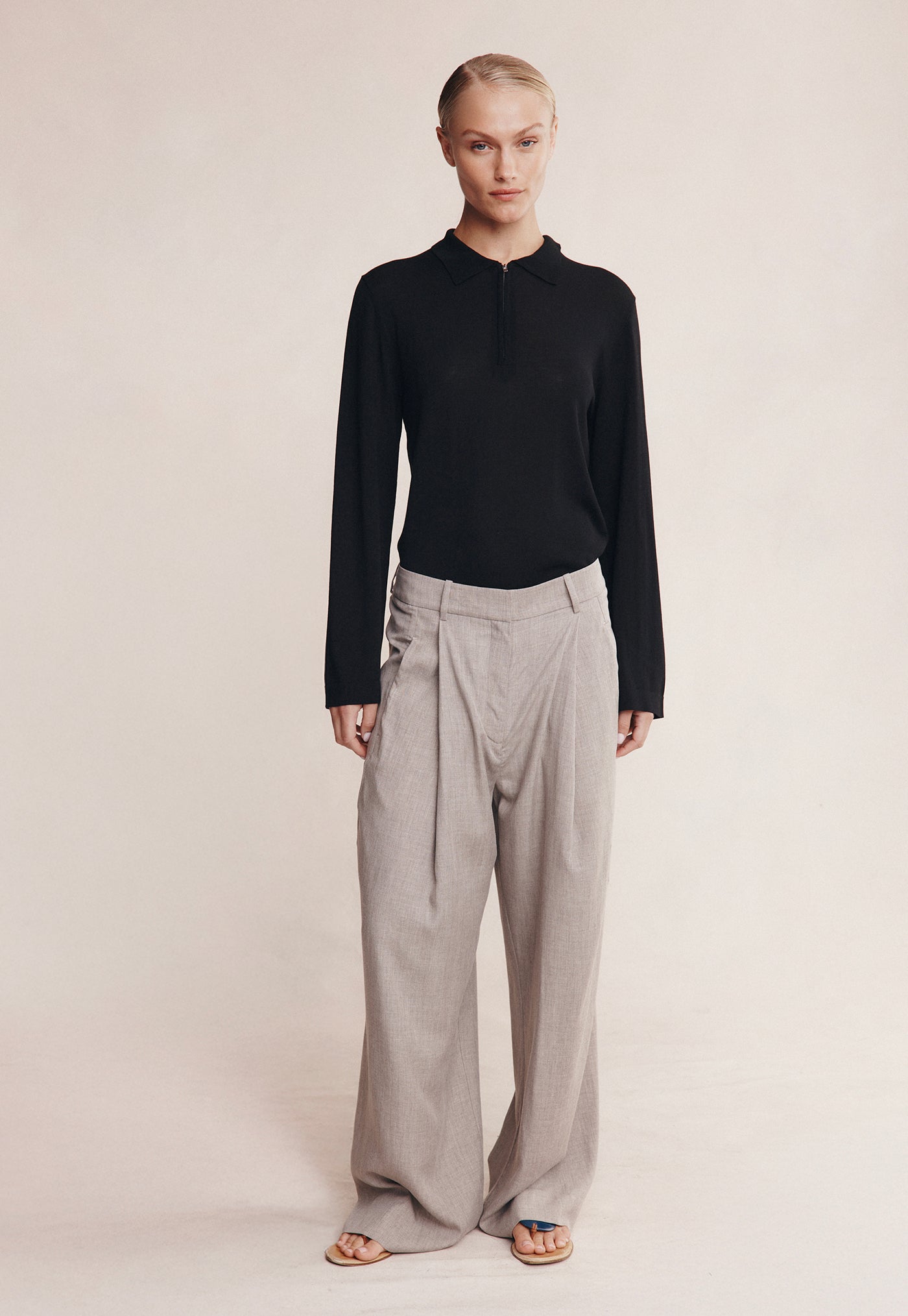 Morrie Pant - Grey Marle