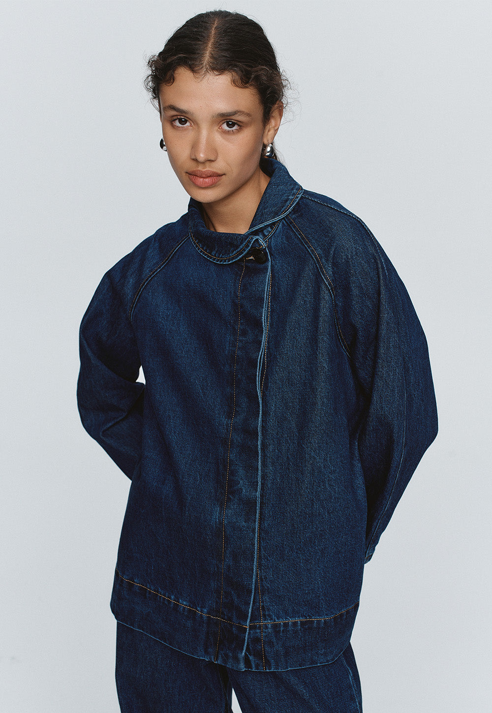 Oda Jacket - Washed Indigo