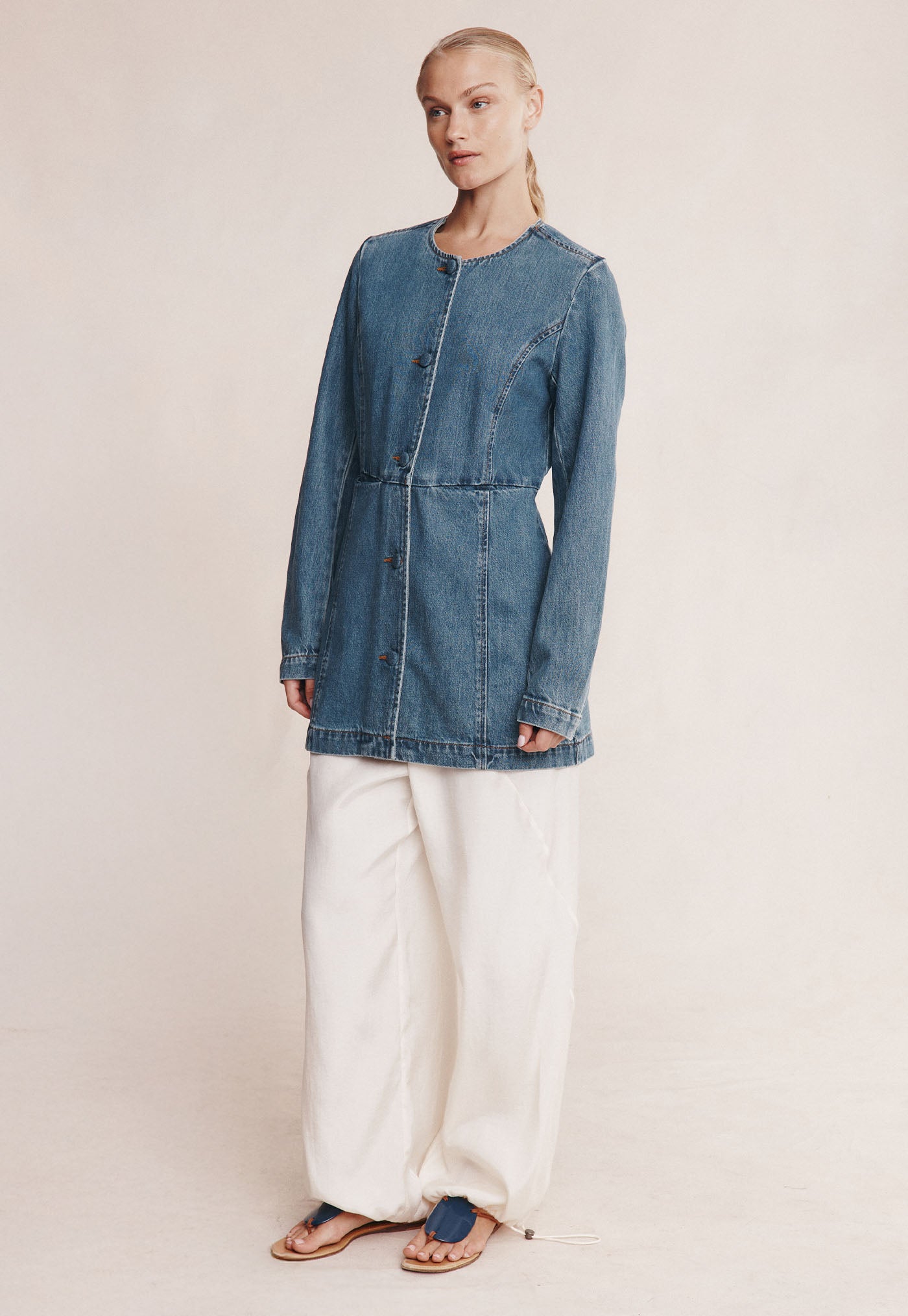 Riana Jacket - Light Wash 01