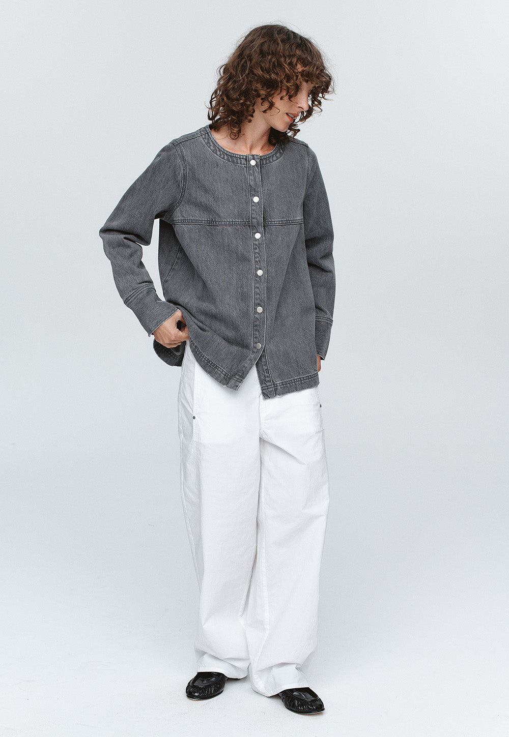 Seam Shirt - Stone
