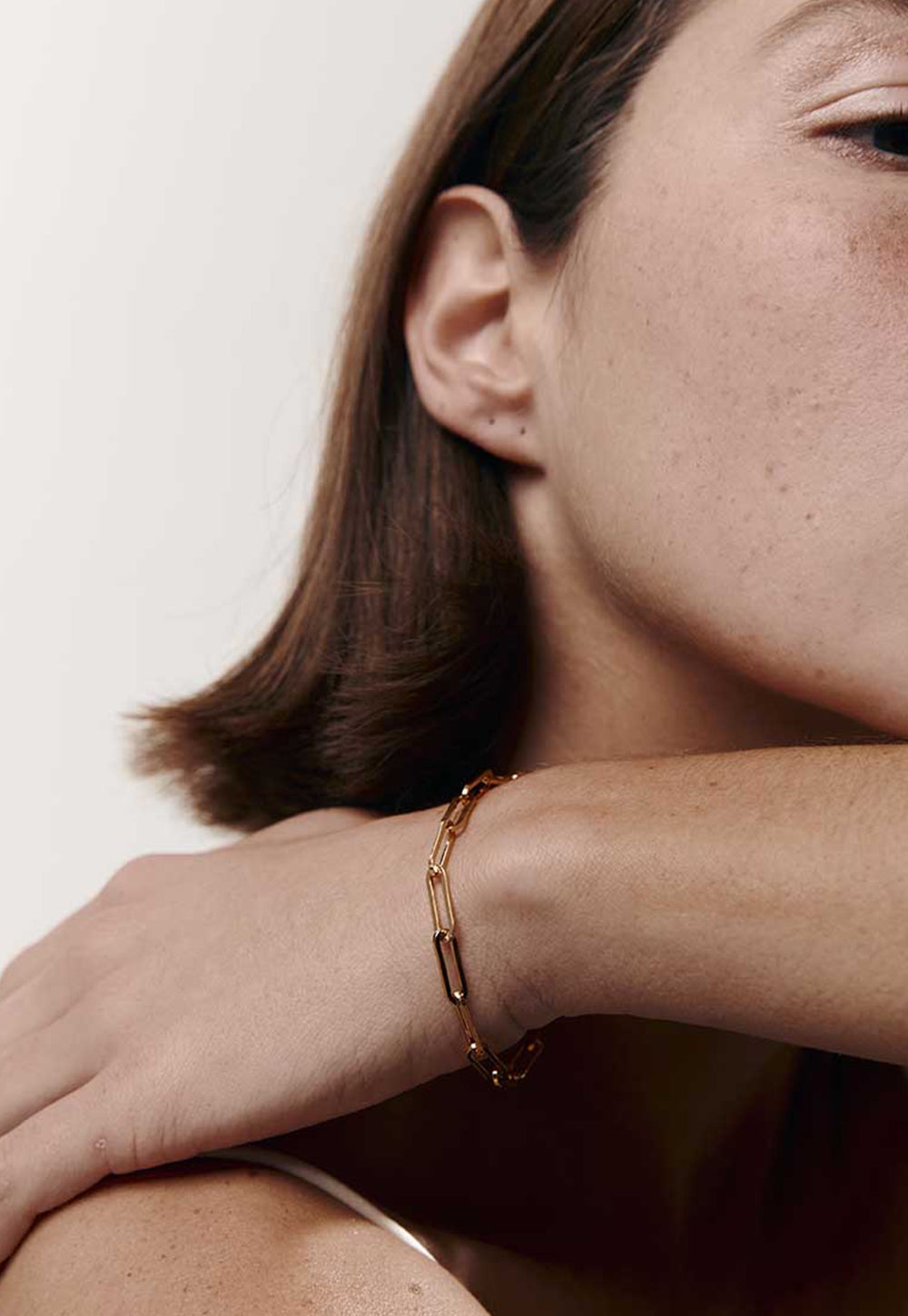 Paperclip Heavy Bracelet sold by Angel Divine