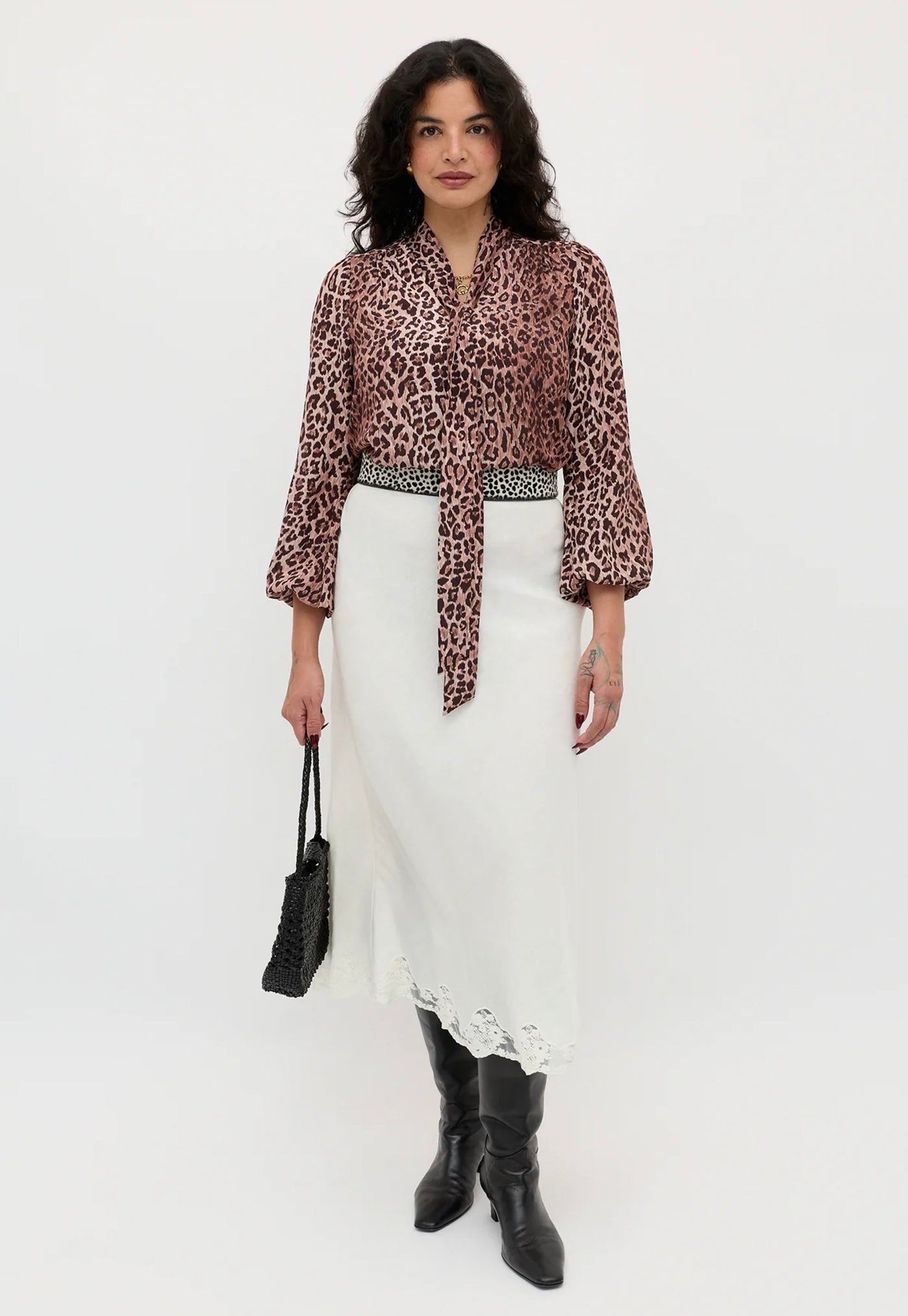 Moss Blouse - Leopard