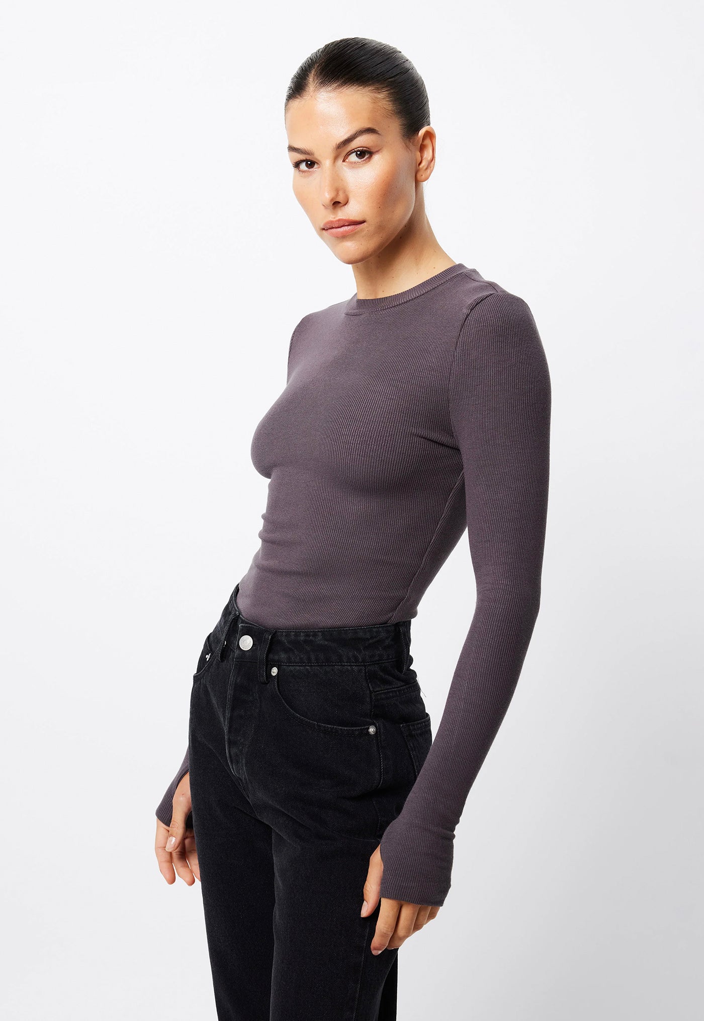 The Brooklyn Top - Charcoal