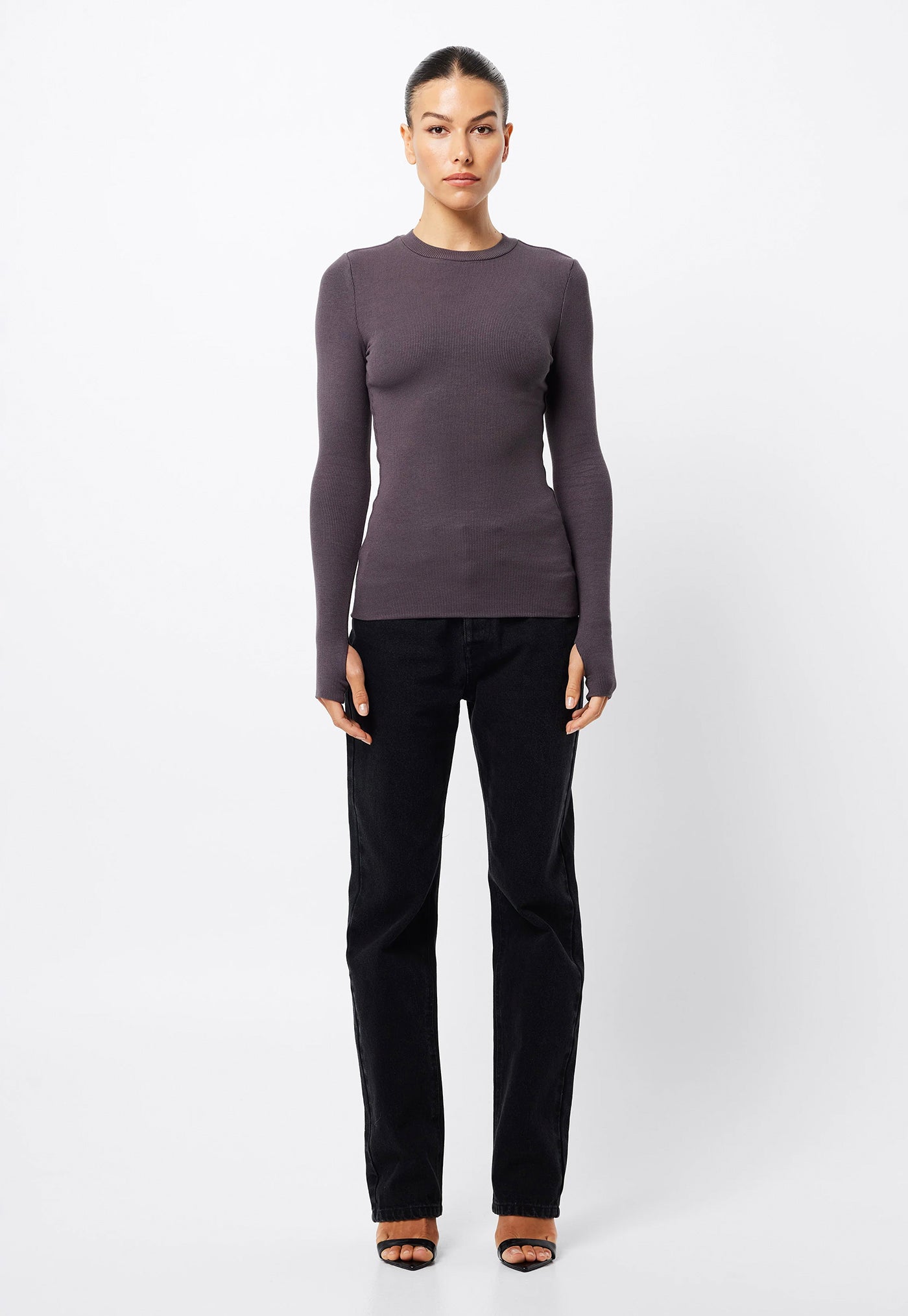 The Brooklyn Top - Charcoal