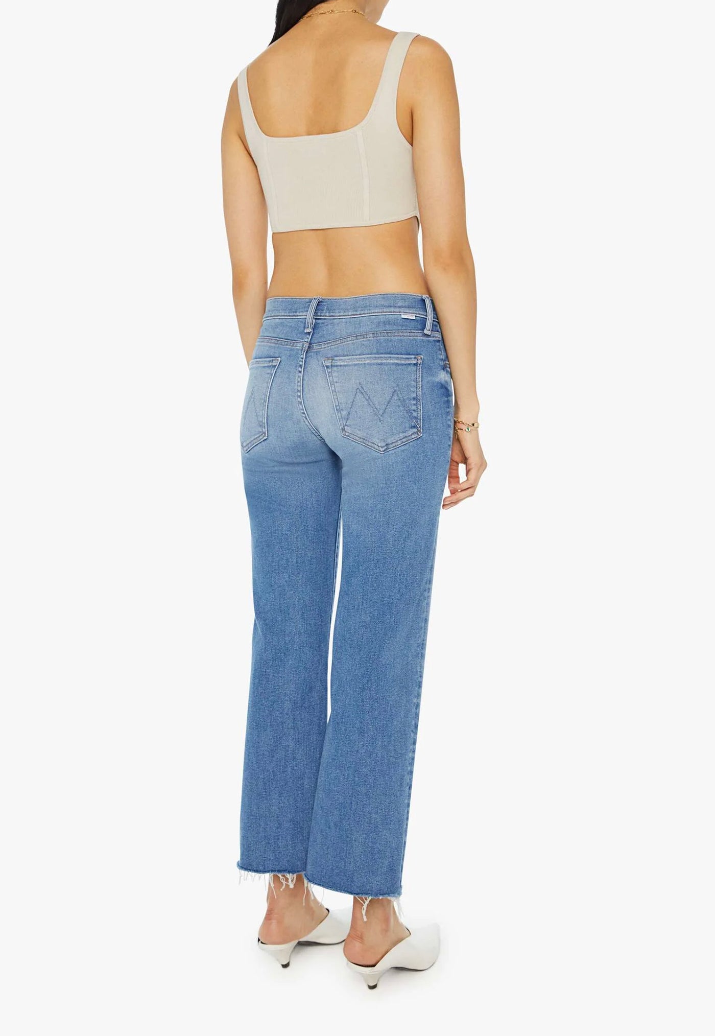 Mid Rise Rambler Zip Ankle Fray - Enjoy The Ride sold by Angel Divine
