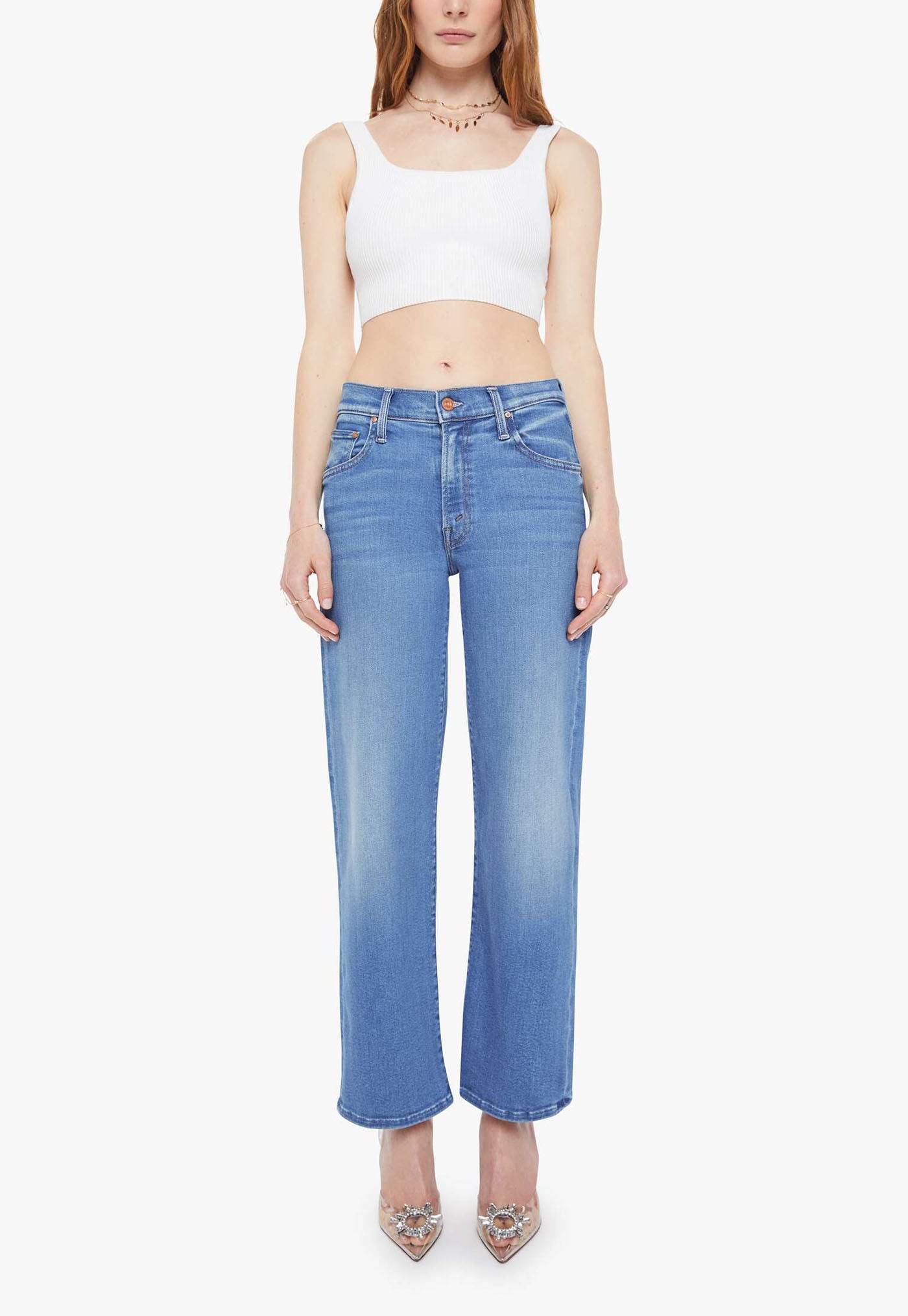 Mid Rise Rambler Zip Ankle - Piece By Piece