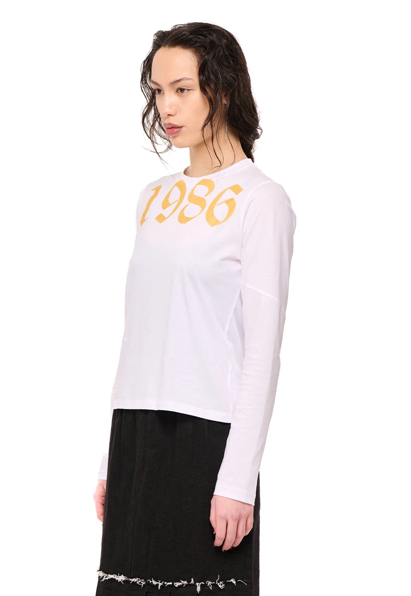 Base Long Sleeve - Gold Origin Stencil