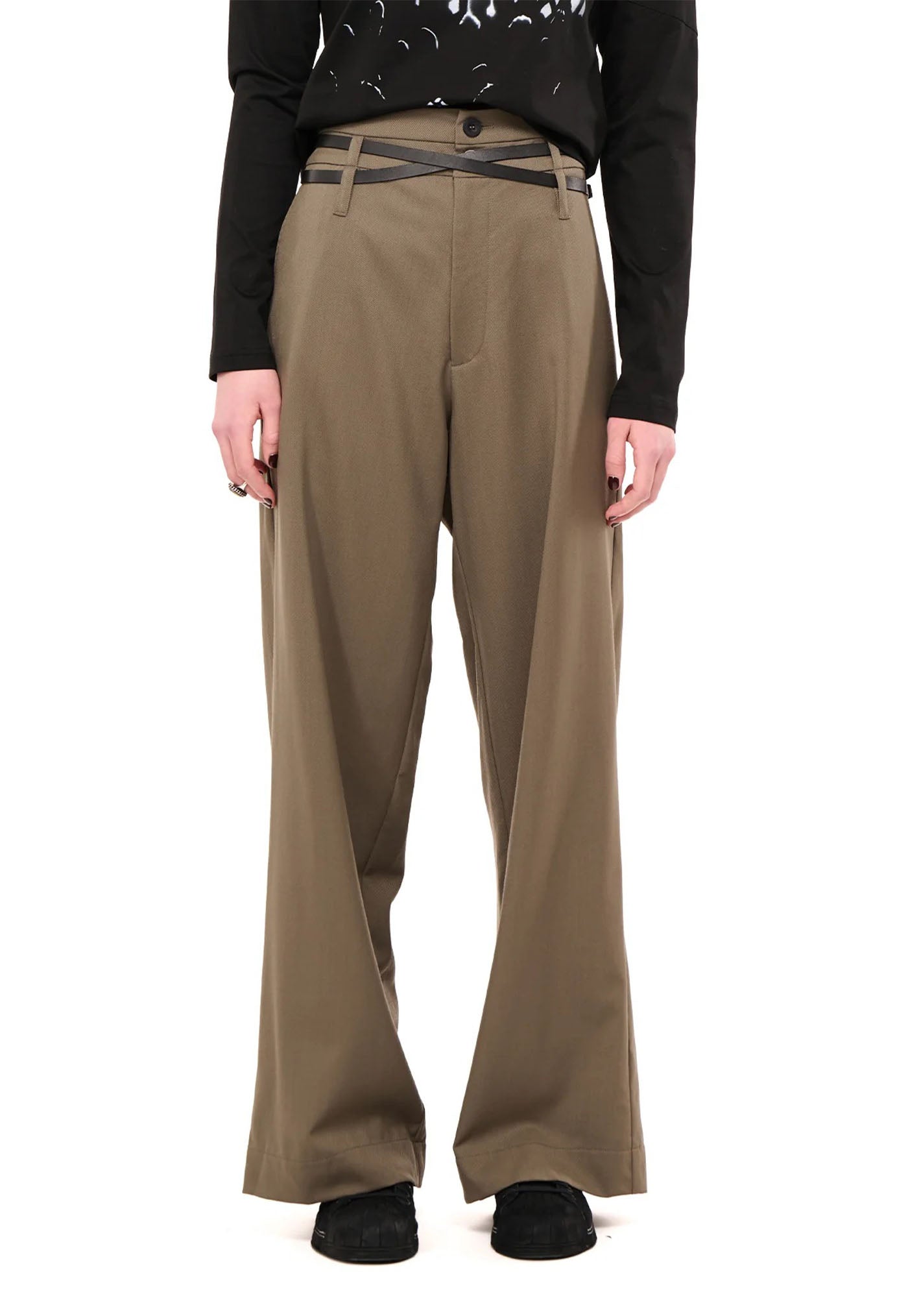 Celebration Trouser - Dark Taupe