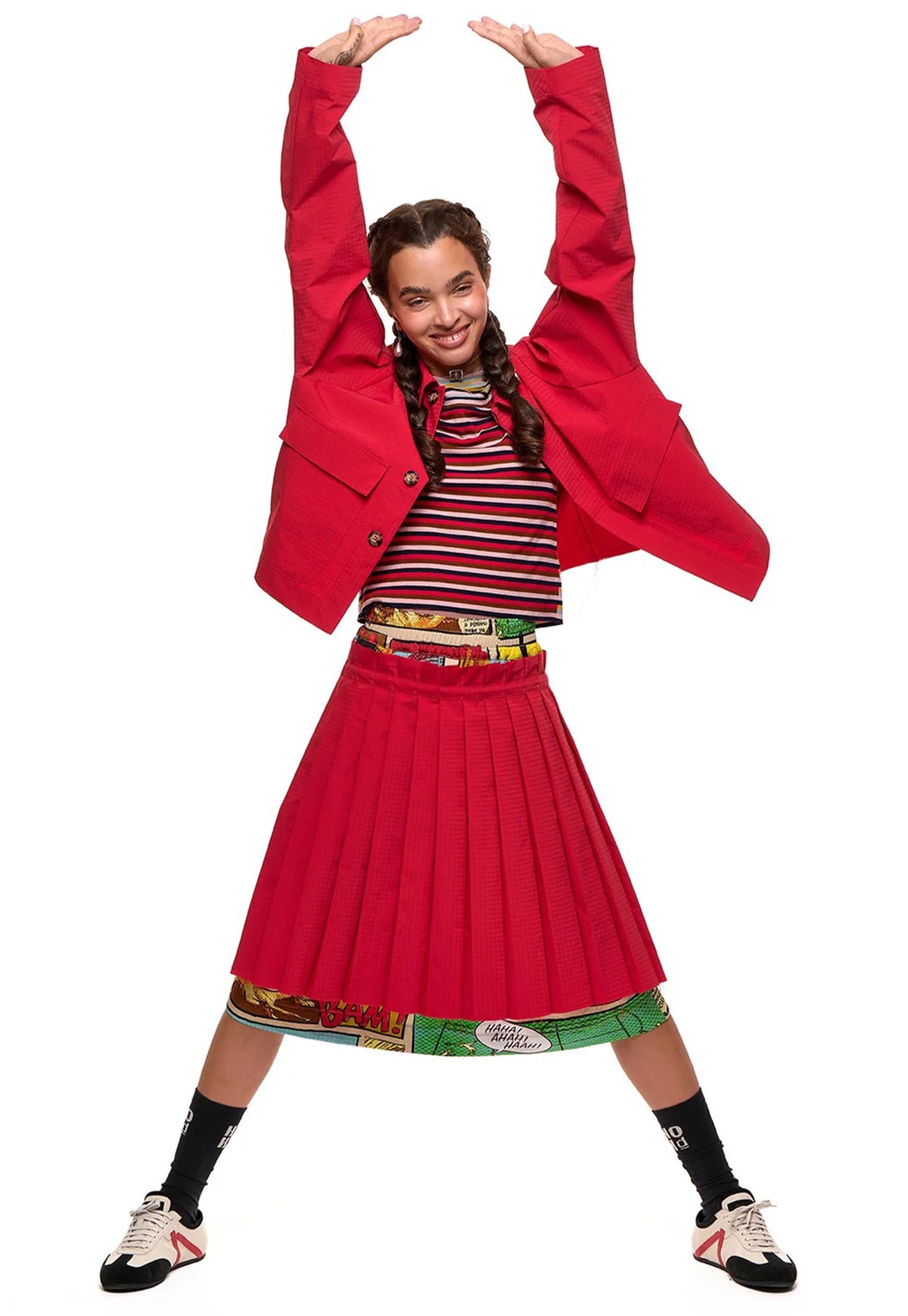 Jet Jacket - Bright Red