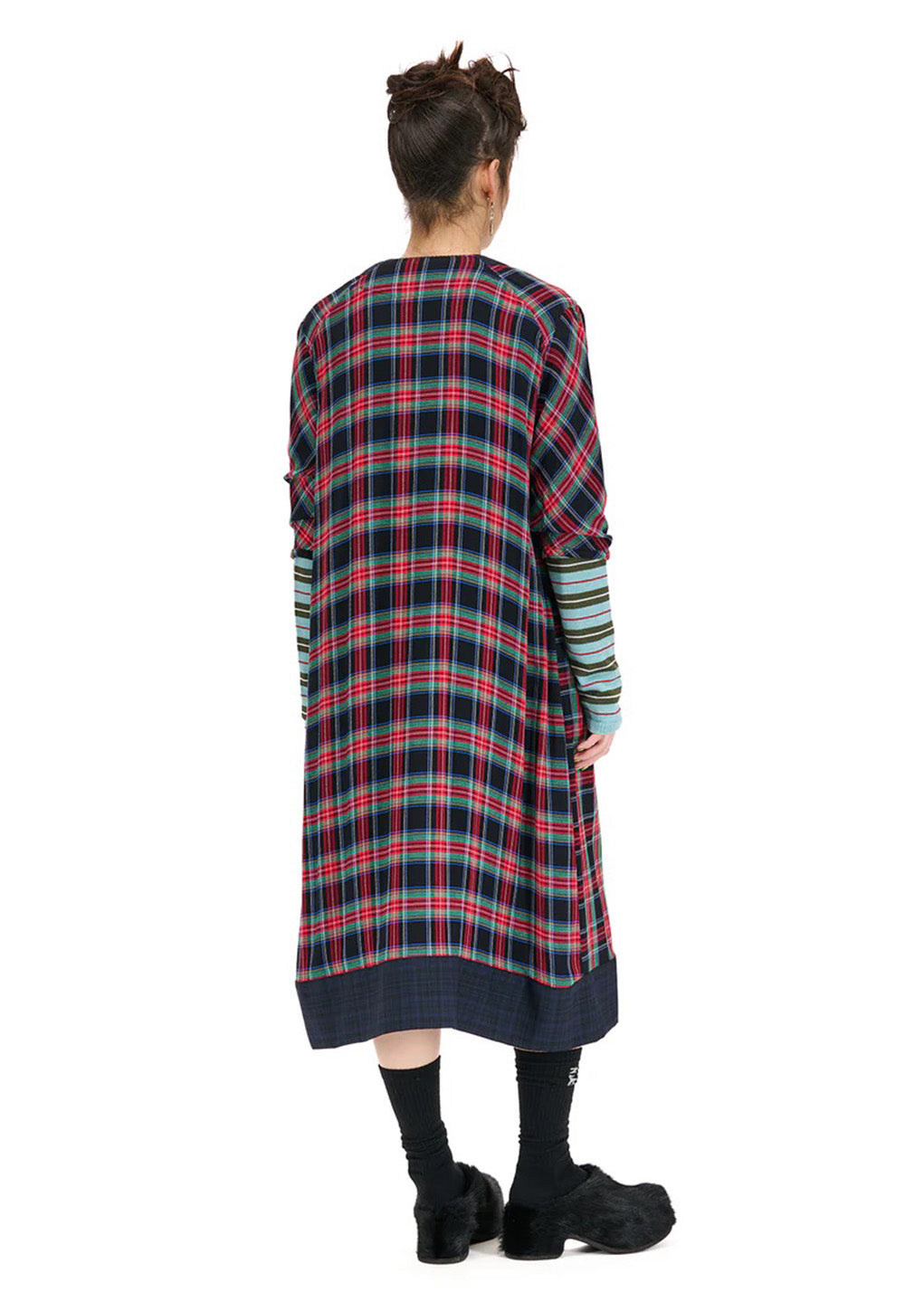 Leavers Dress - Red/Green Plaid