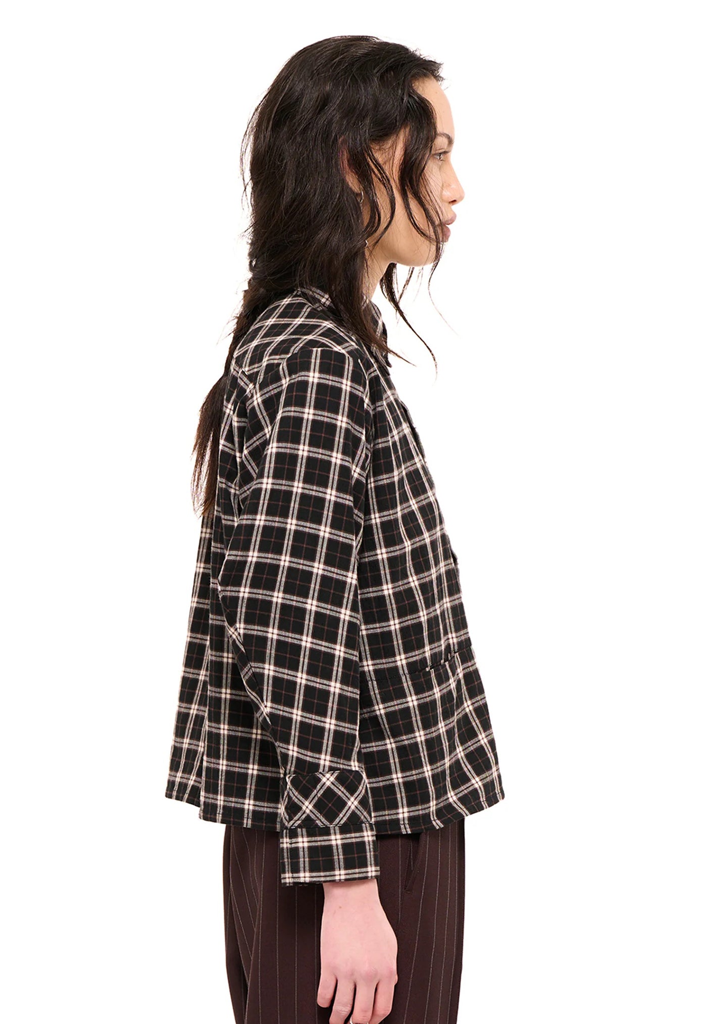 Line Dance Shirt - Black/Brown