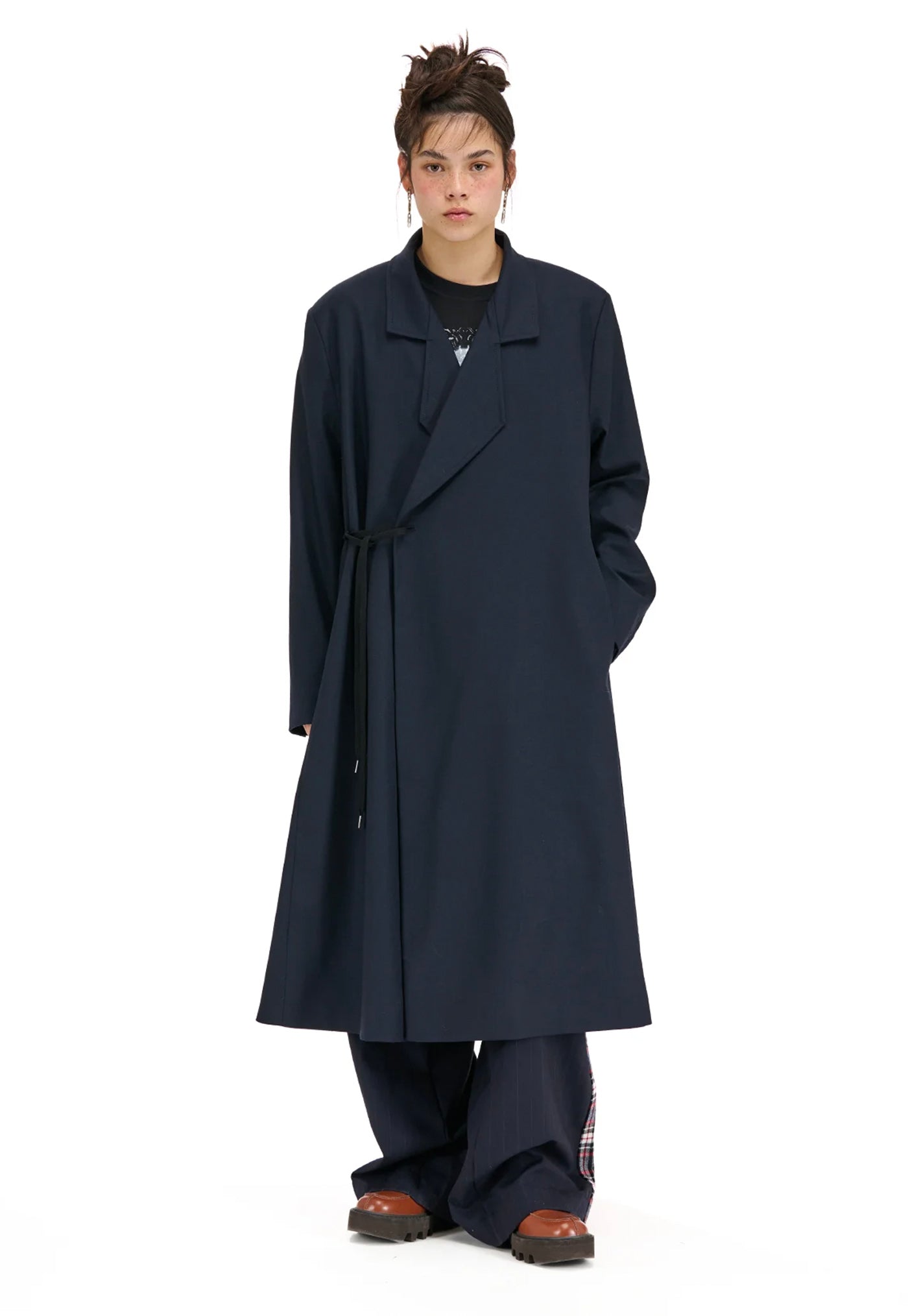 Promenade Coat - Dark Navy