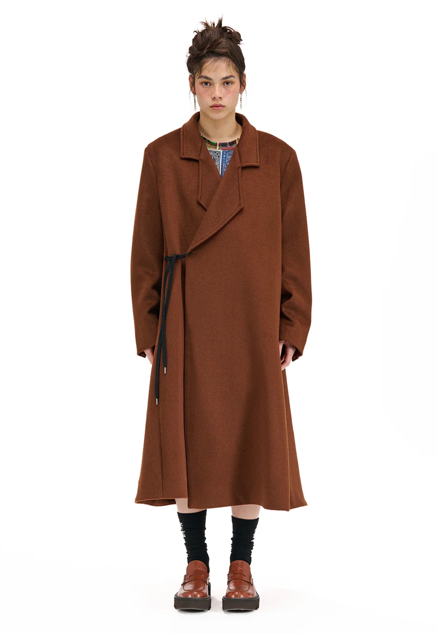 Promenade Coat - Chestnut