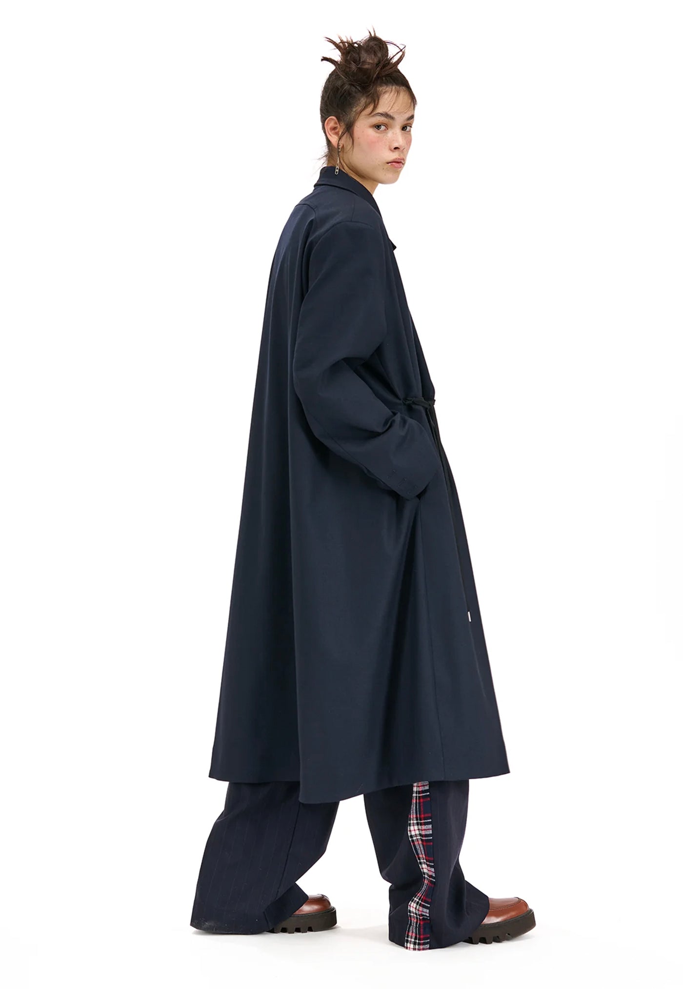 Promenade Coat - Dark Navy