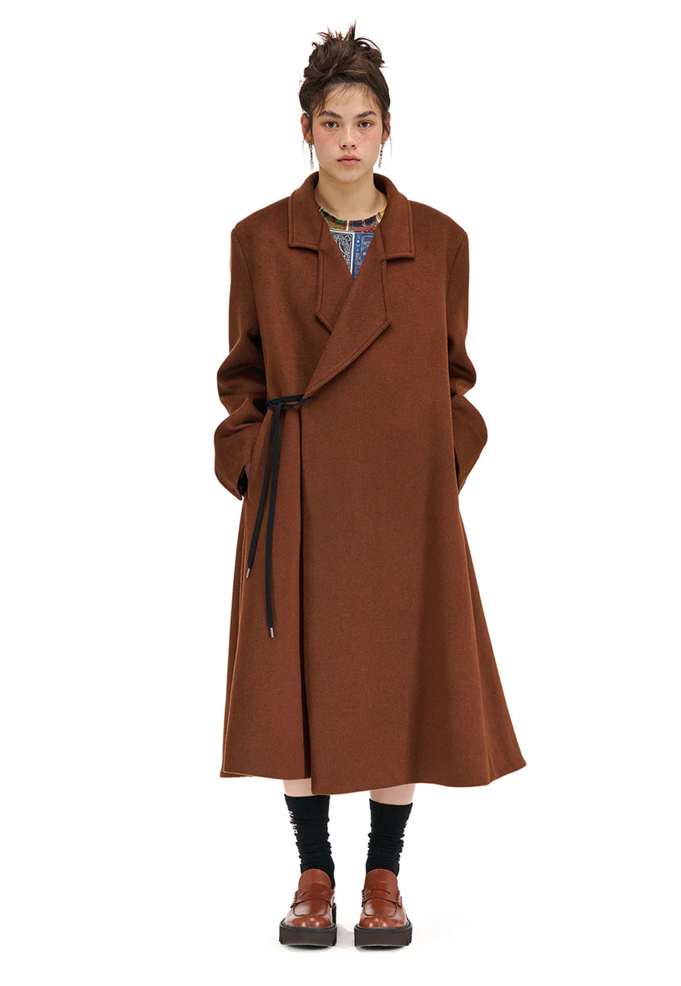 Promenade Coat - Chestnut