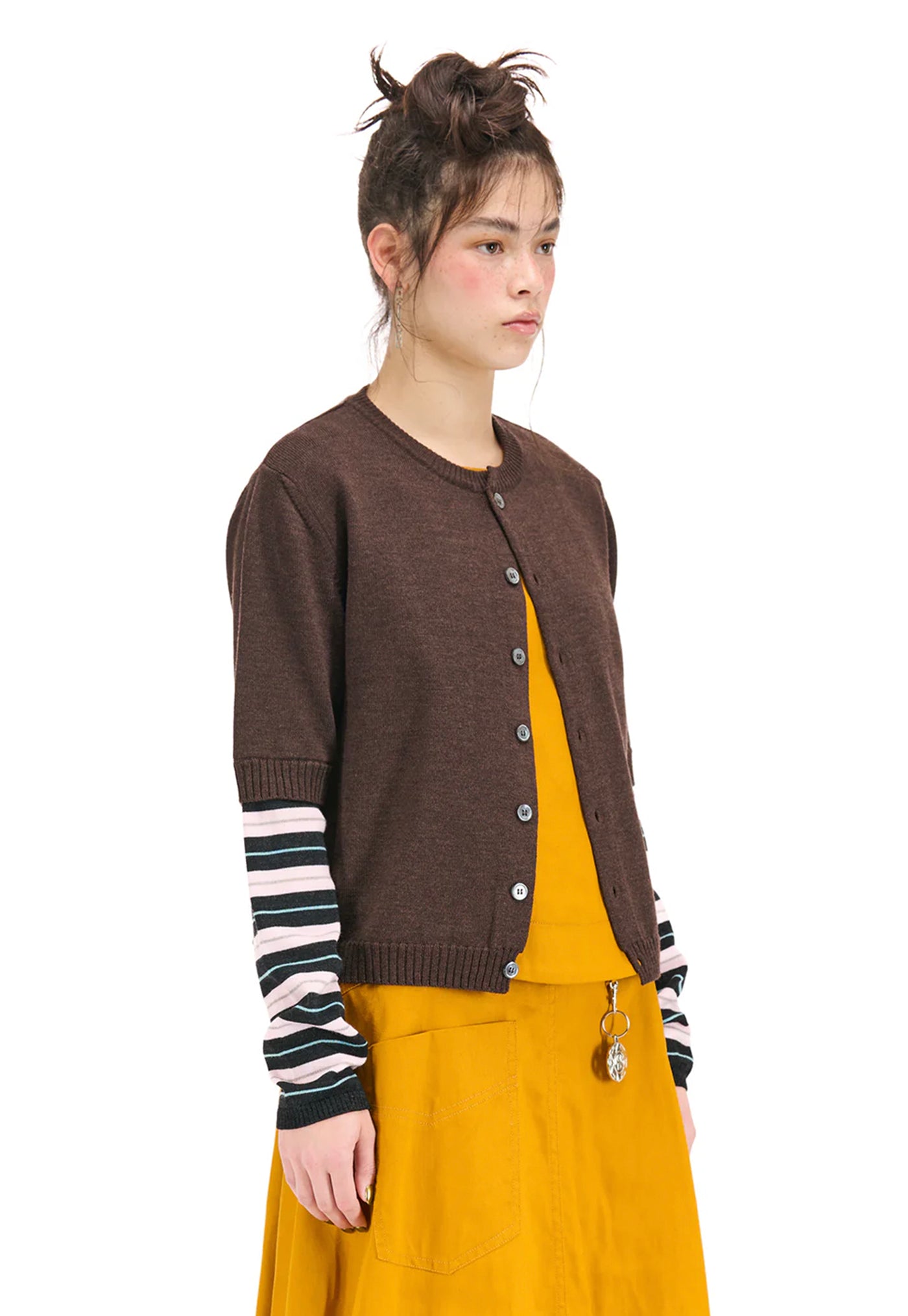 Sophomore Cardigan - Walnut