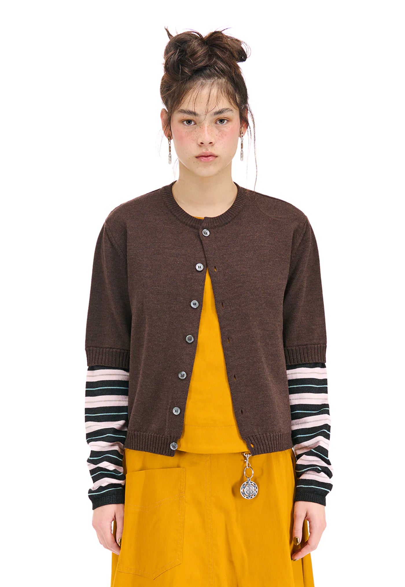 Sophomore Cardigan - Walnut