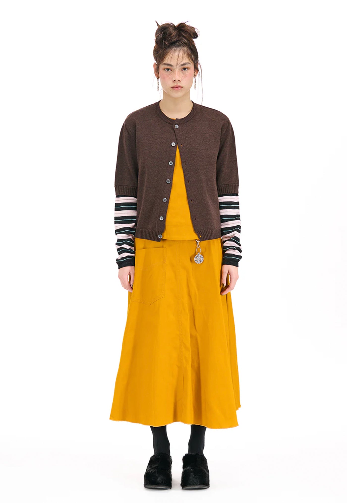 Sophomore Cardigan - Walnut