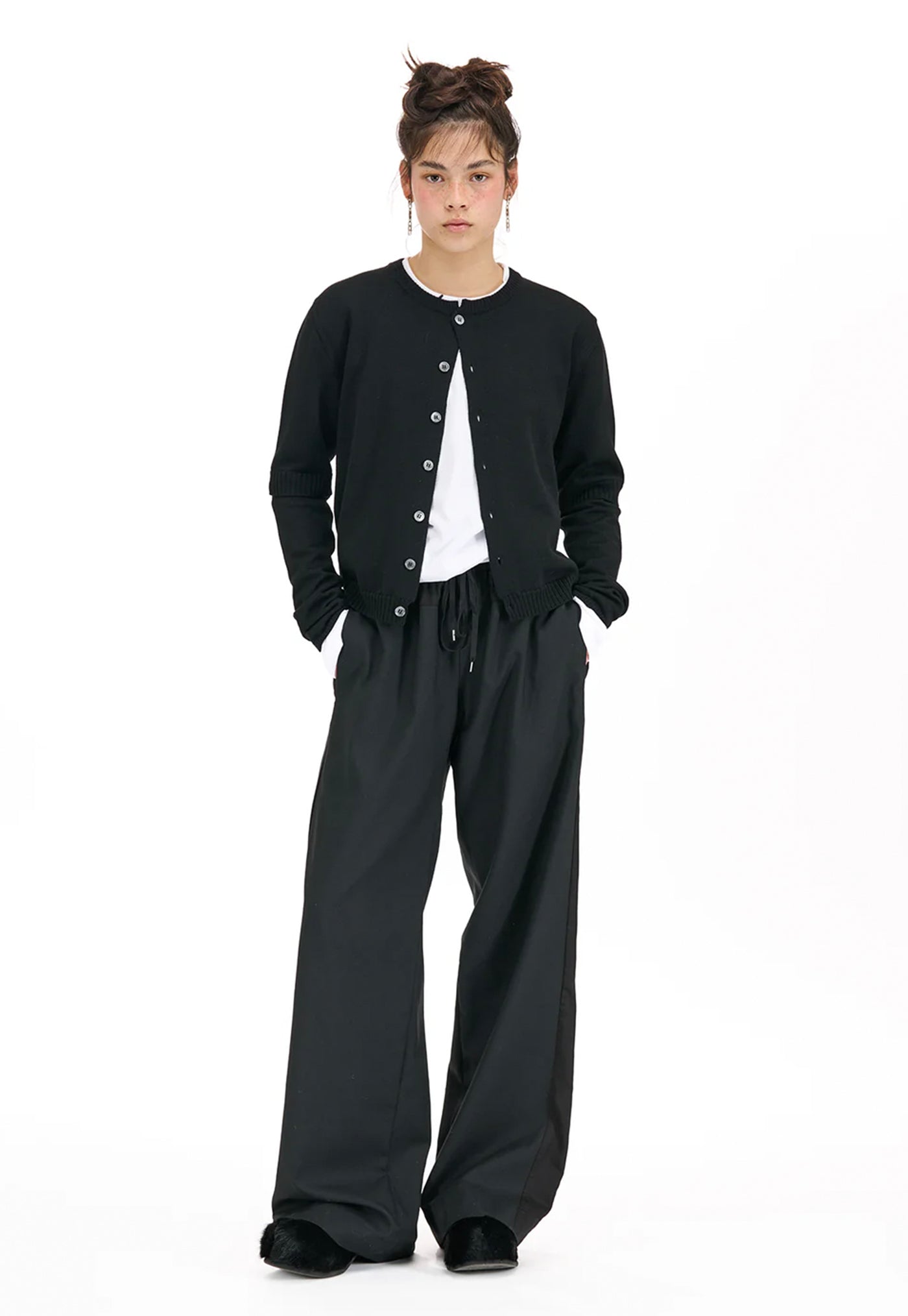 Sophomore Cardigan - Black