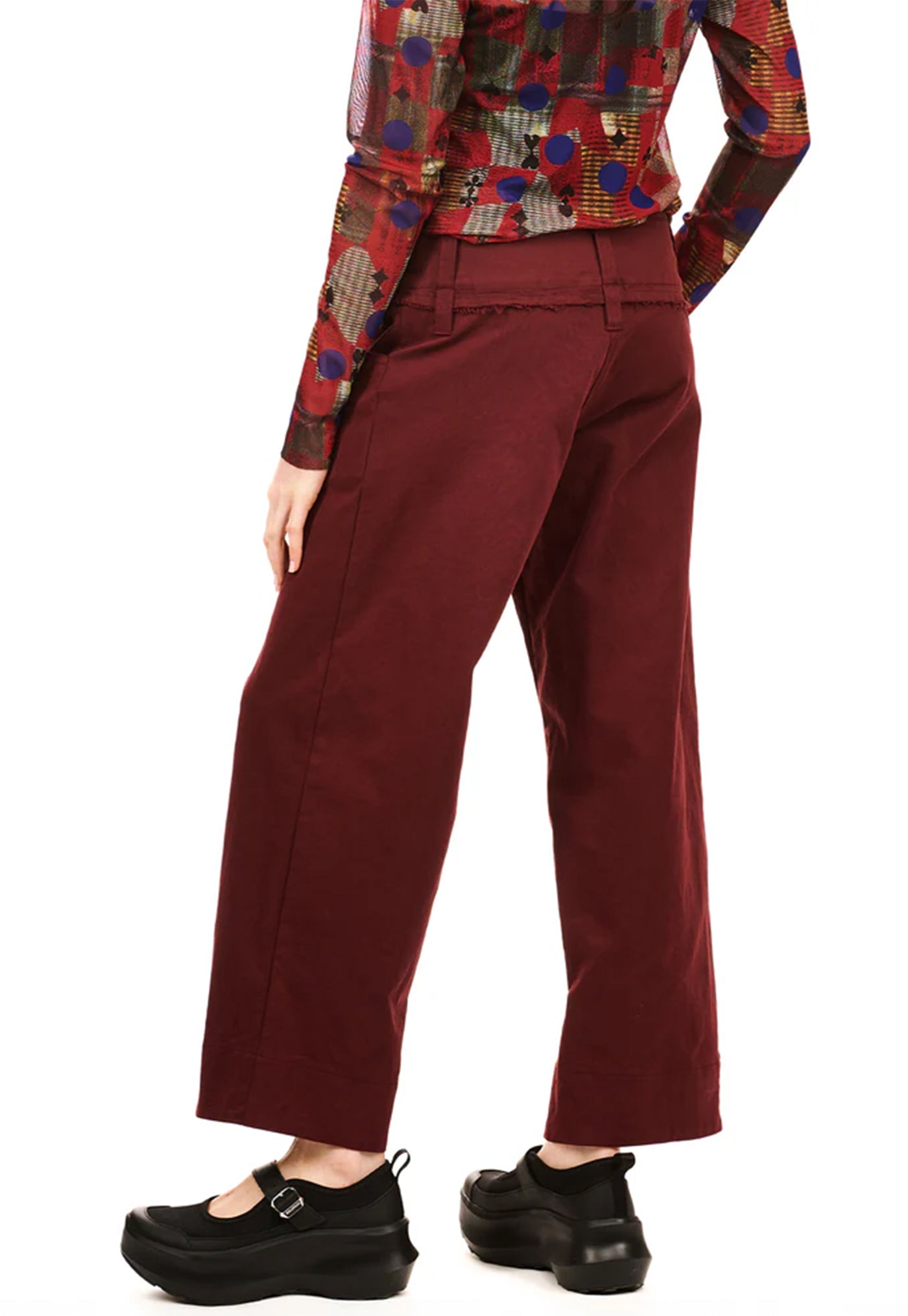 Novel Trouser - Oxblood