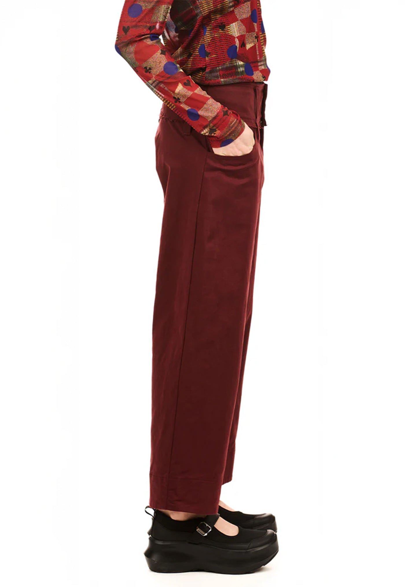 Novel Trouser - Oxblood