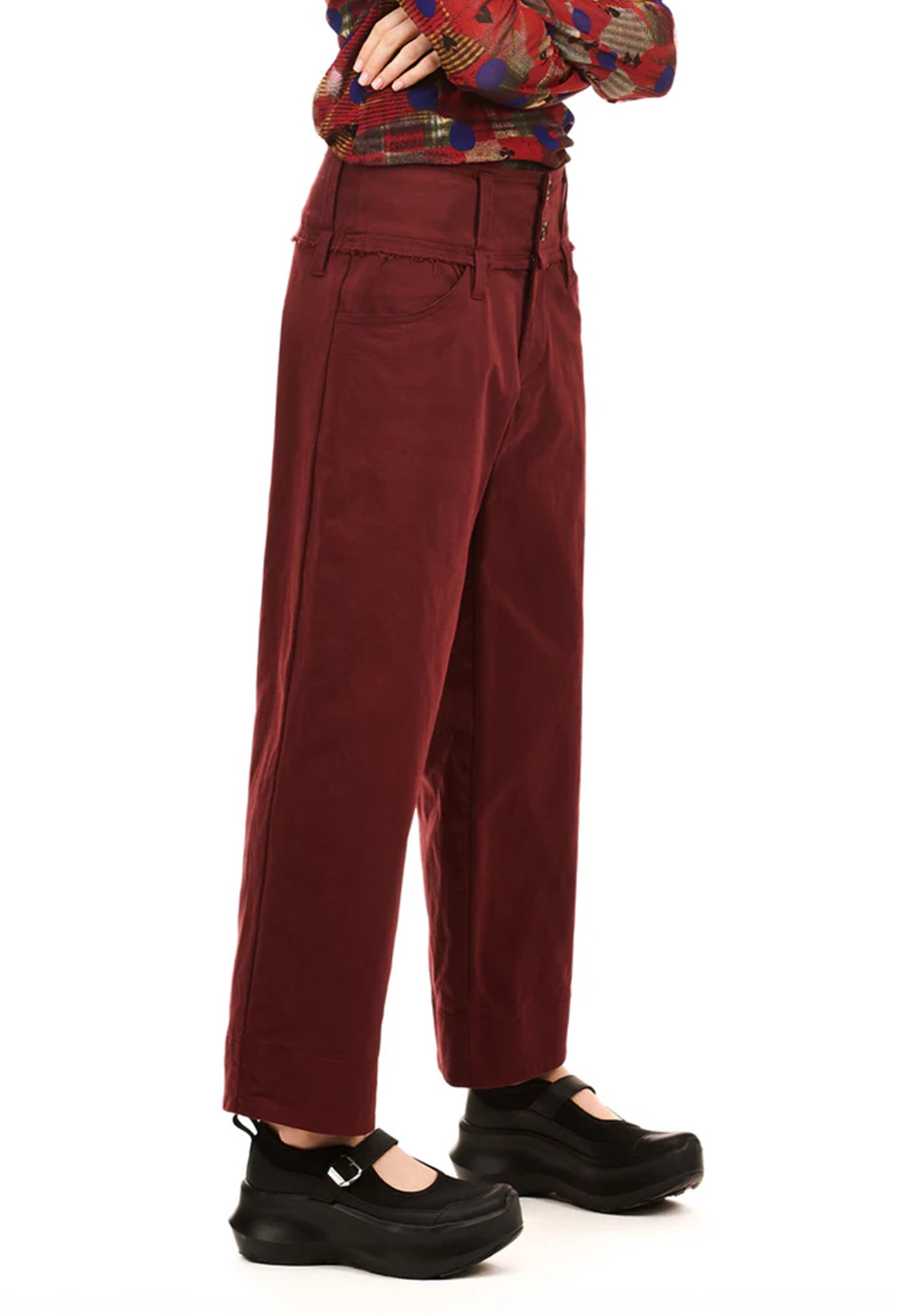 Novel Trouser - Oxblood