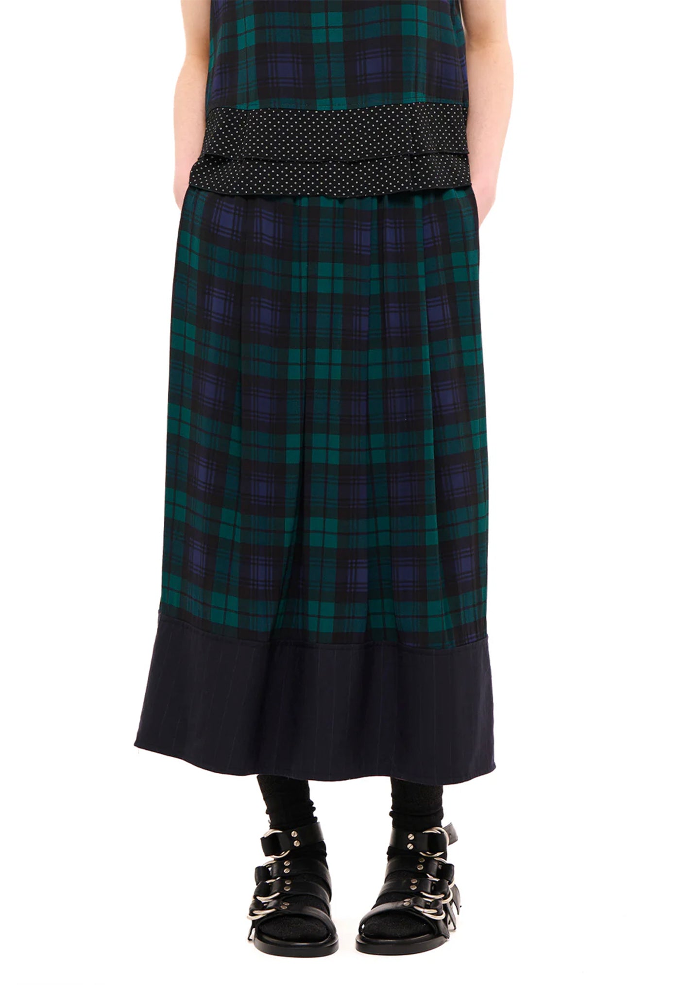 Compilation Skirt - Blackwatch Tartan