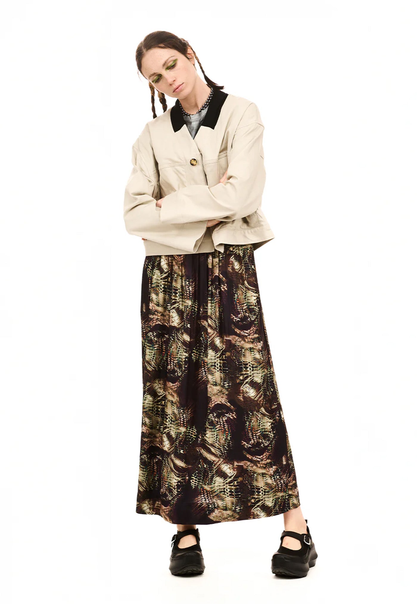 Foiled Dress - Perseus Print