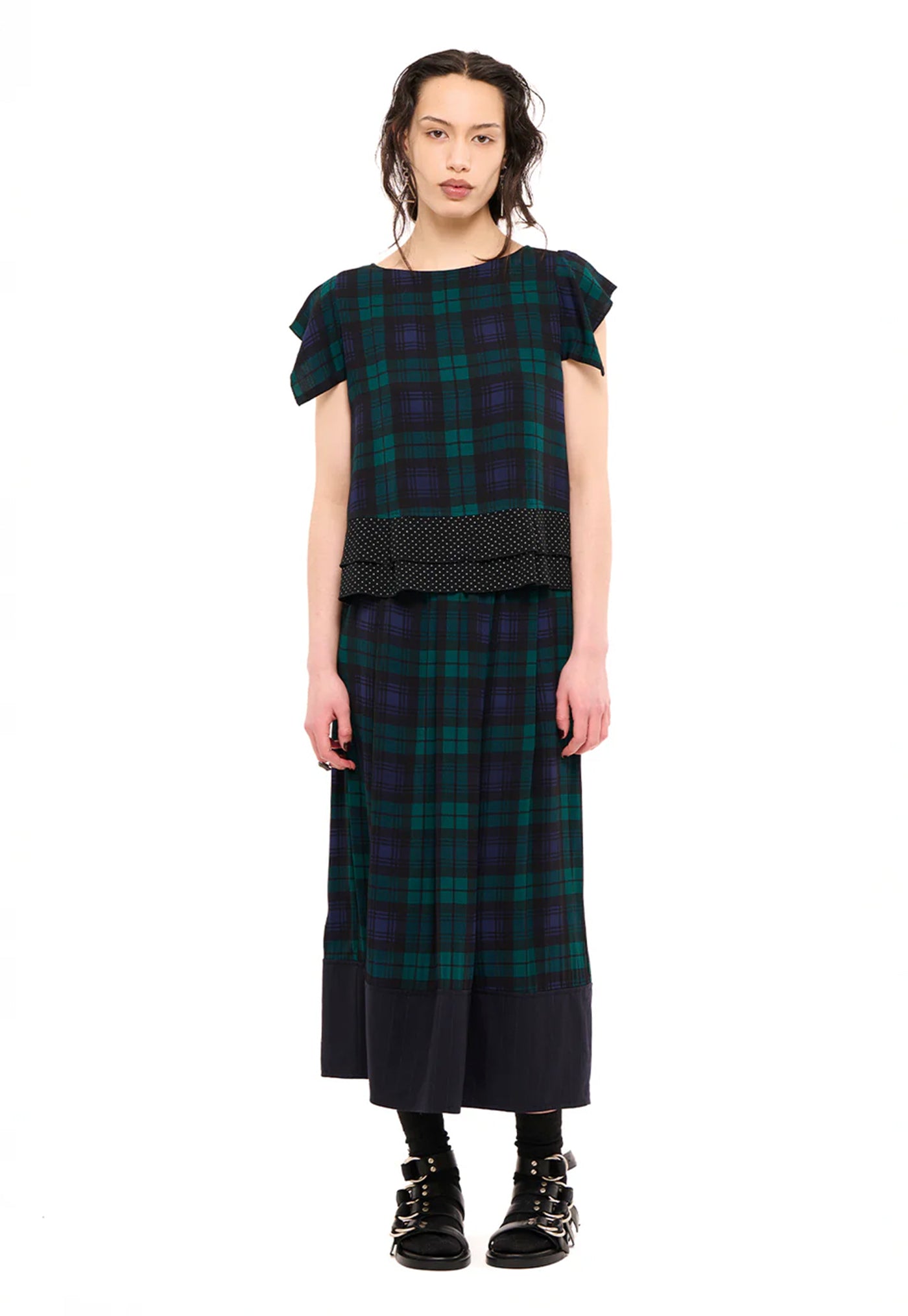 Compilation Skirt - Blackwatch Tartan