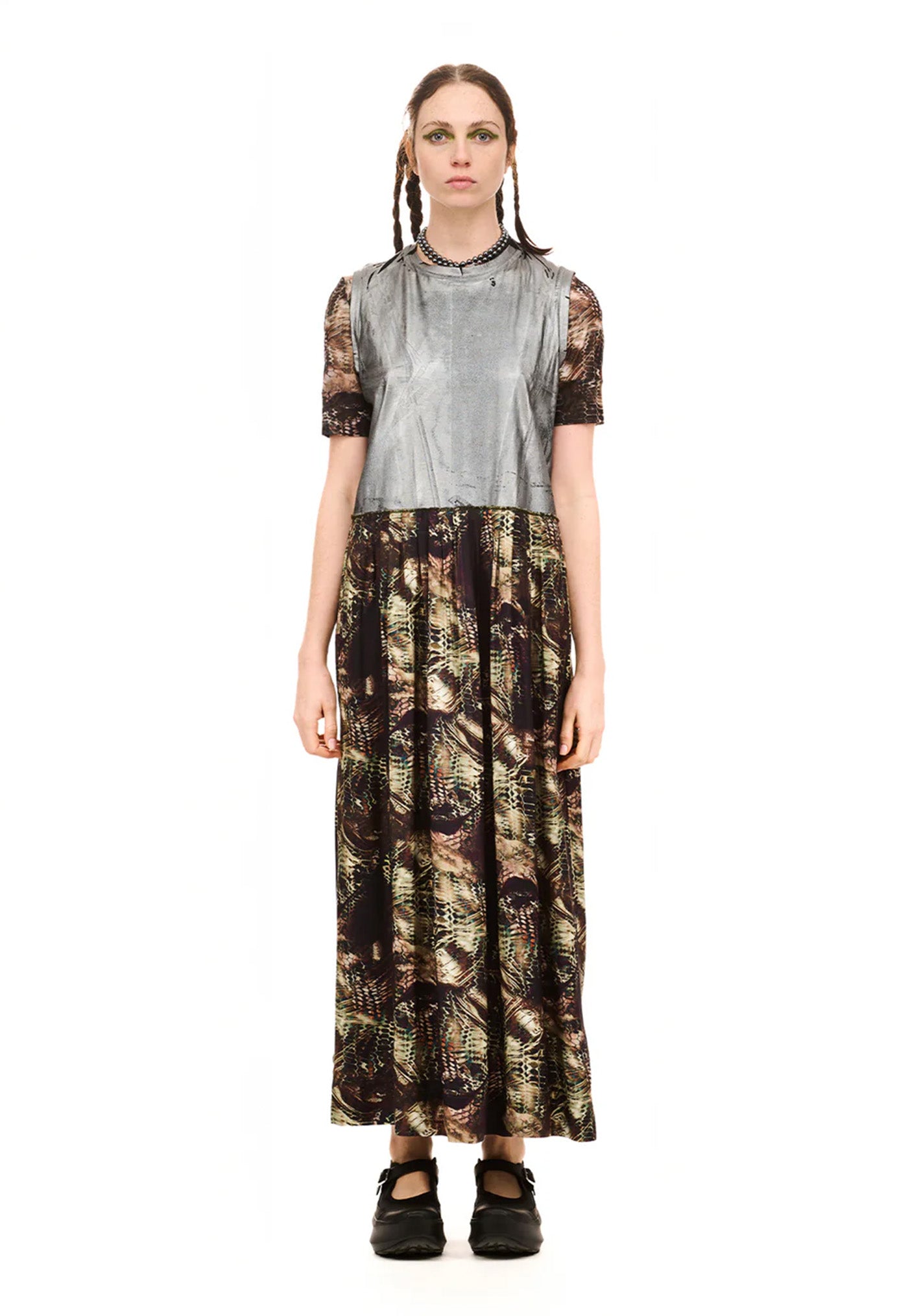 Foiled Dress - Perseus Print