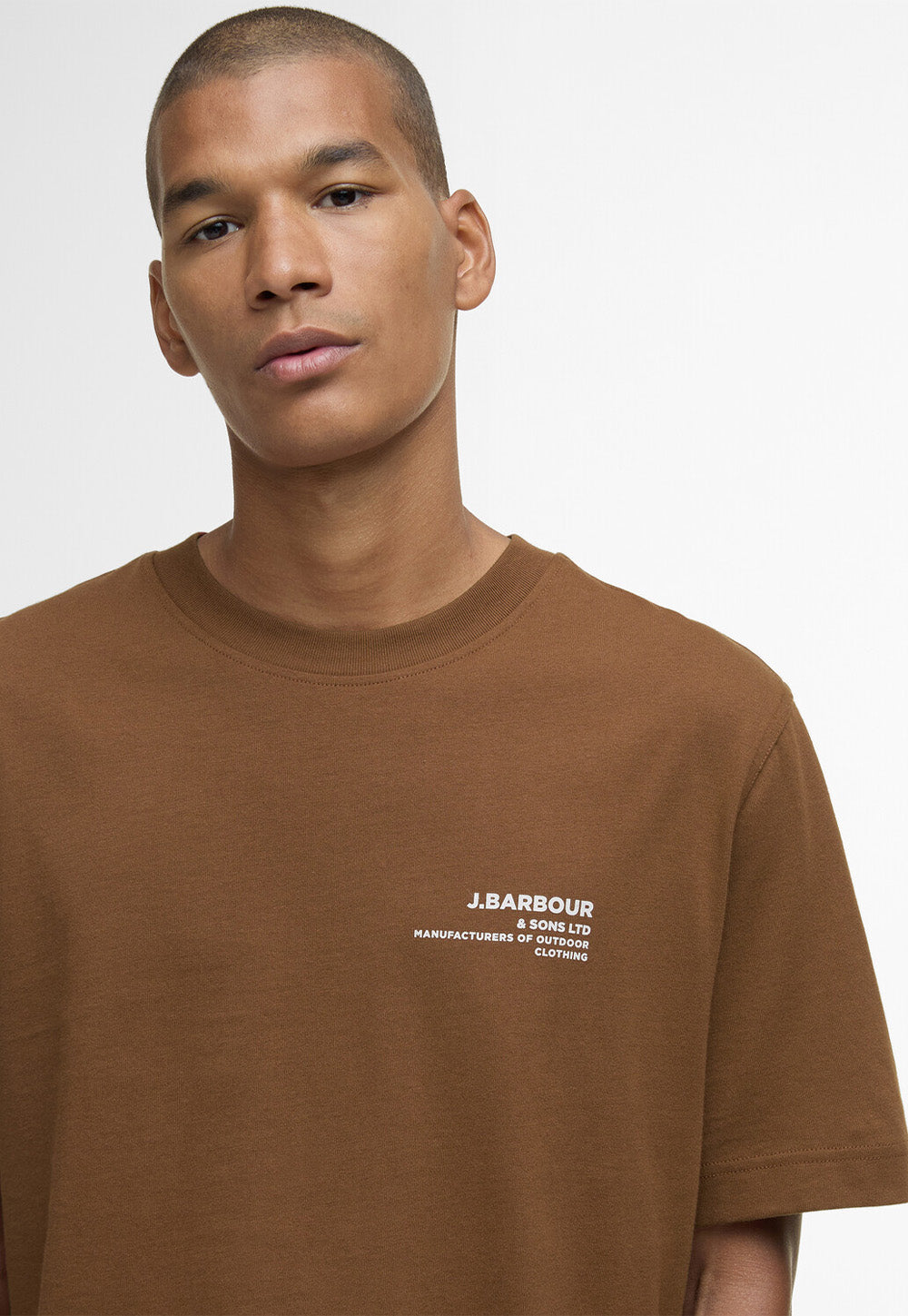 Parkend Photographic Relaxed T- Shirt - Umber