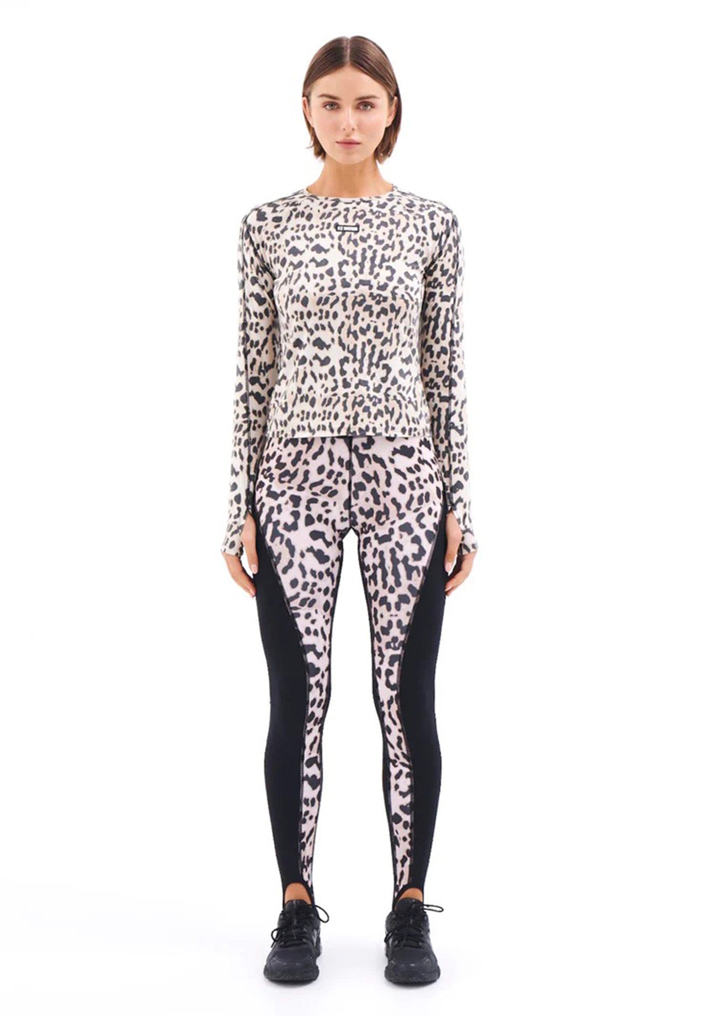 Slalom Printed Legging - Leopard sold by Angel Divine