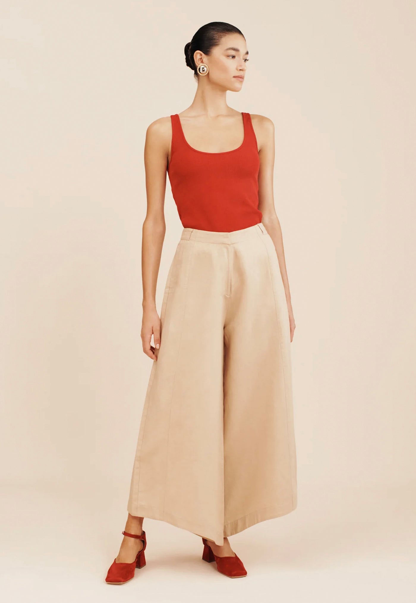 Ruth Trouser - Latte sold by Angel Divine