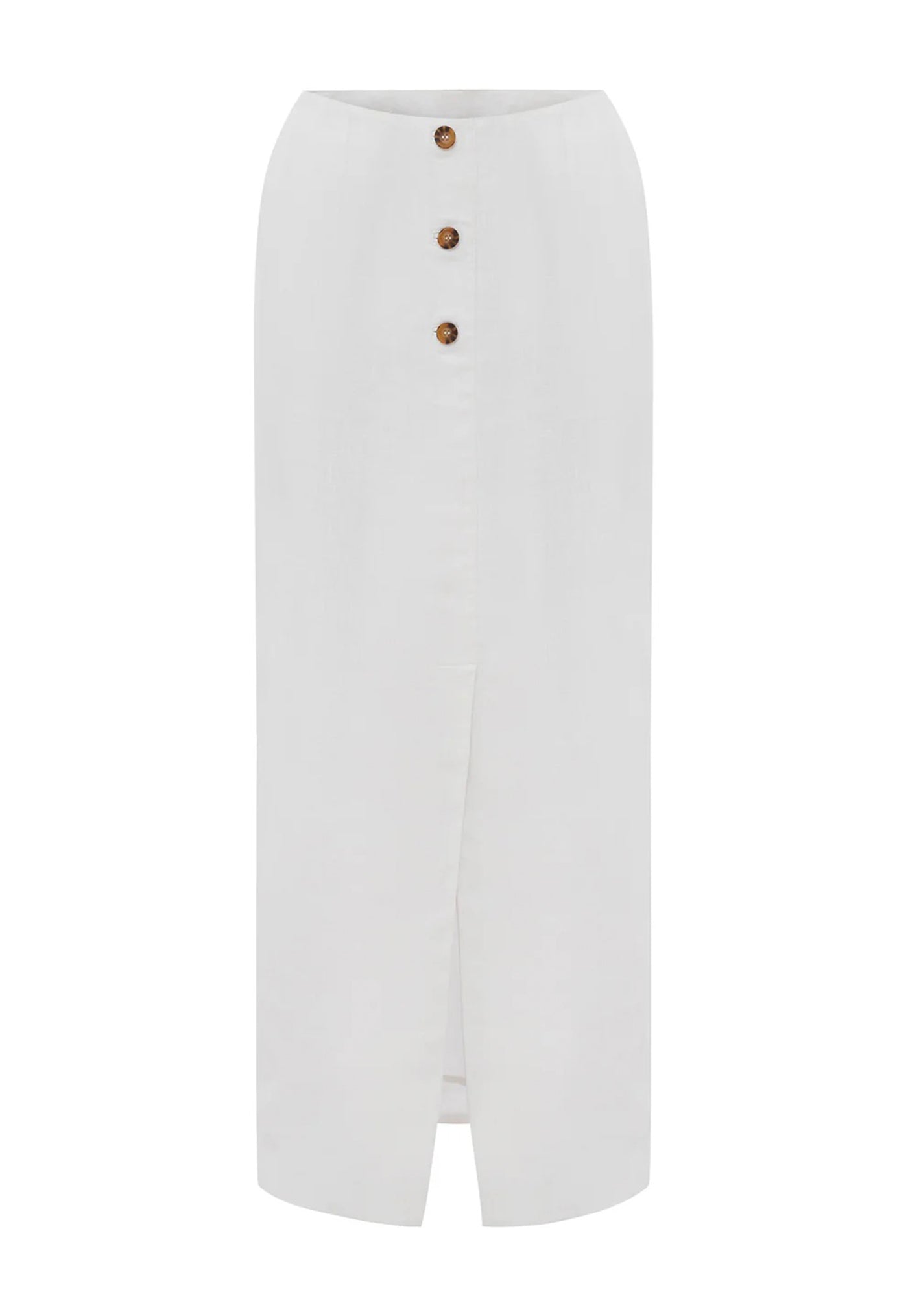 Gigi Column Skirt - Ivory sold by Angel Divine