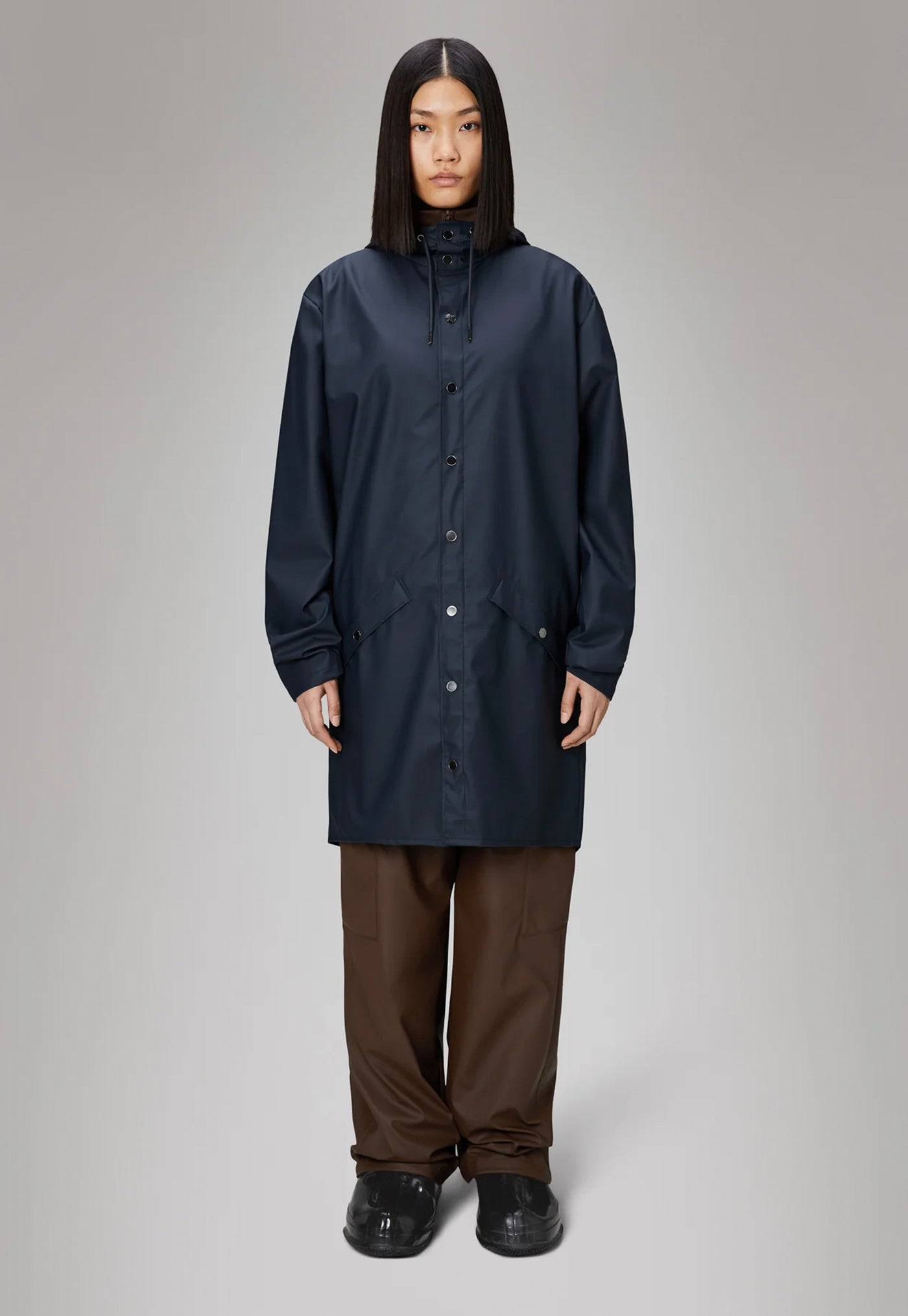 Long Jacket - Navy sold by Angel Divine