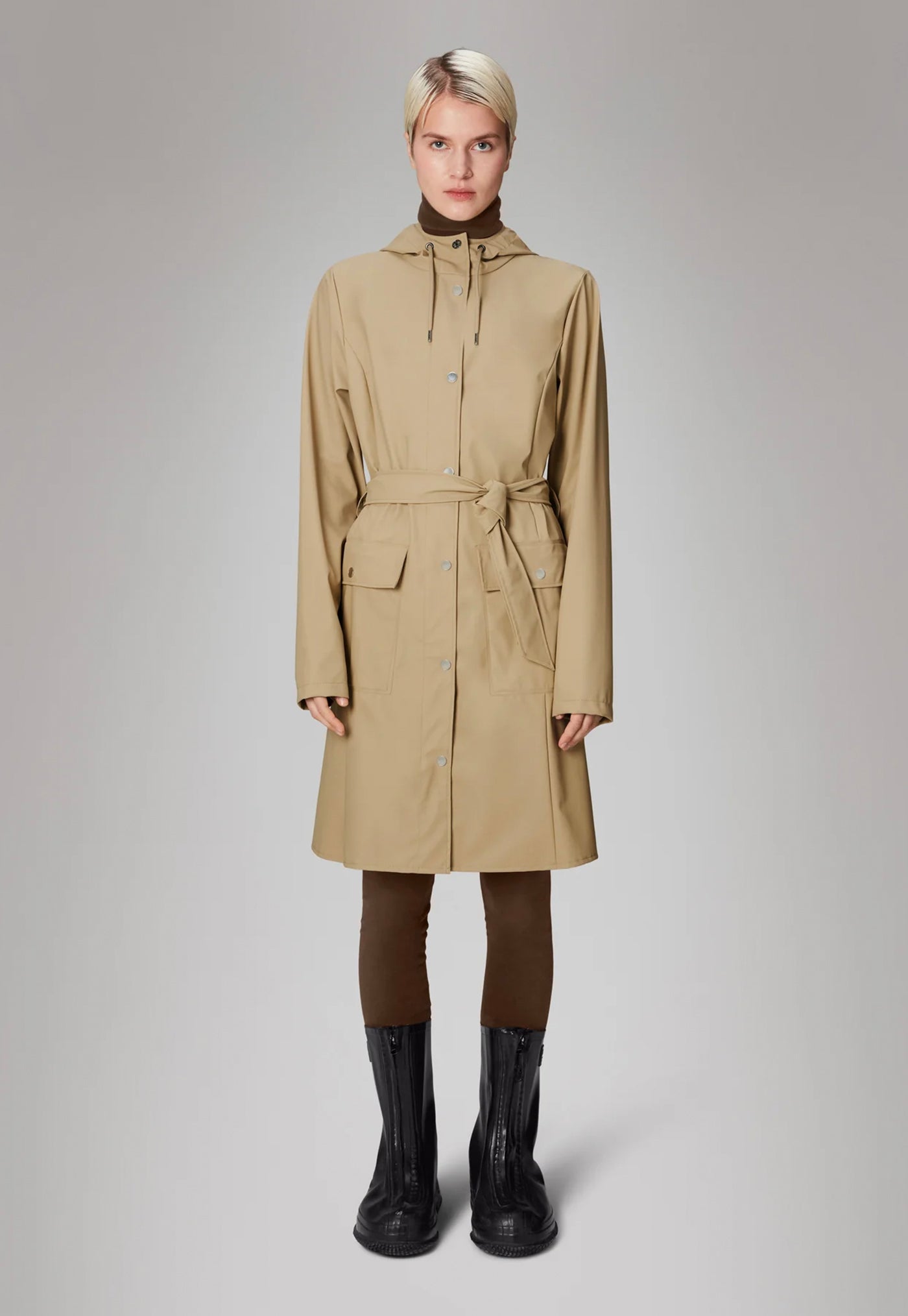 Curve Jacket - Sand sold by Angel Divine