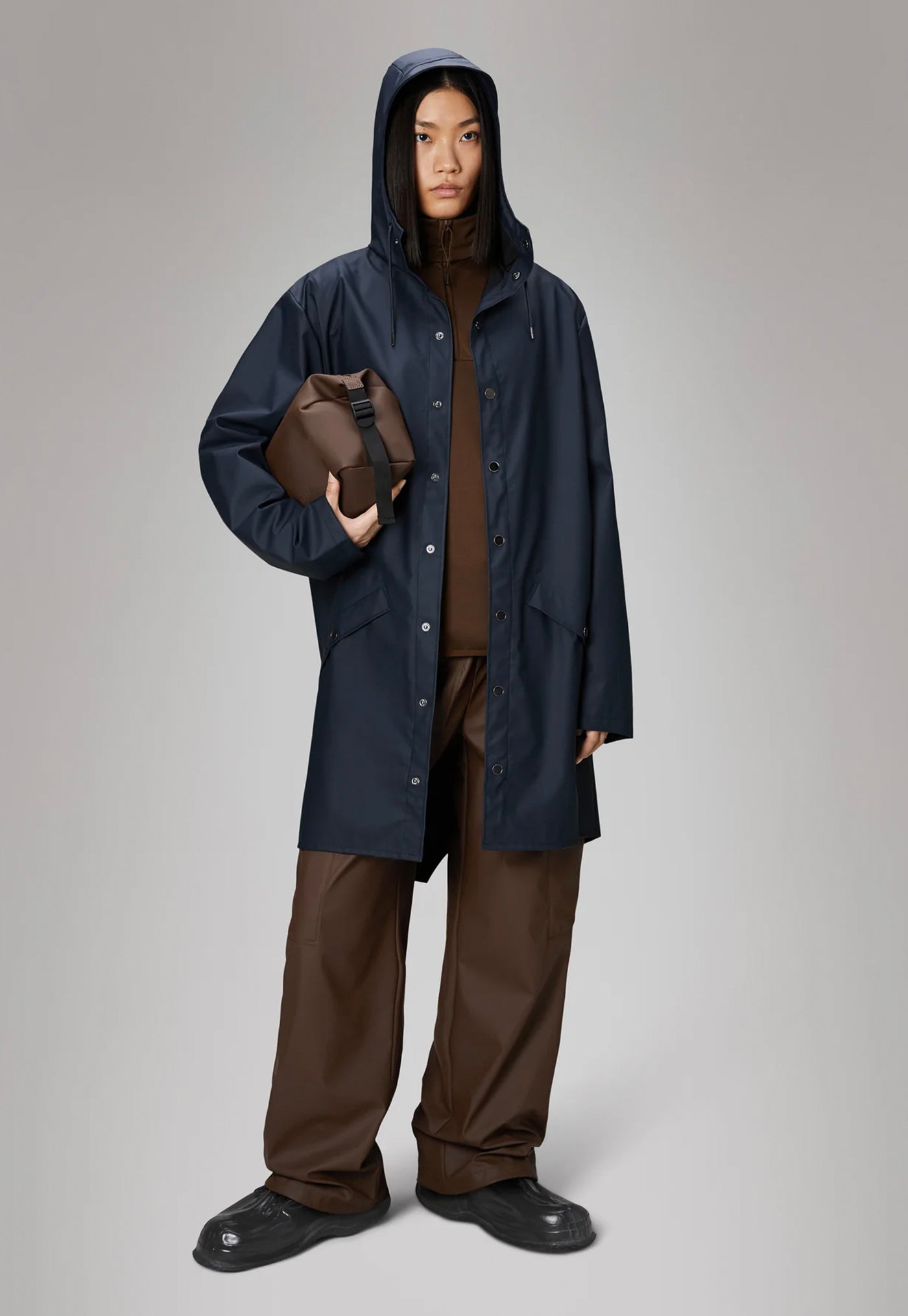 Long Jacket - Navy sold by Angel Divine