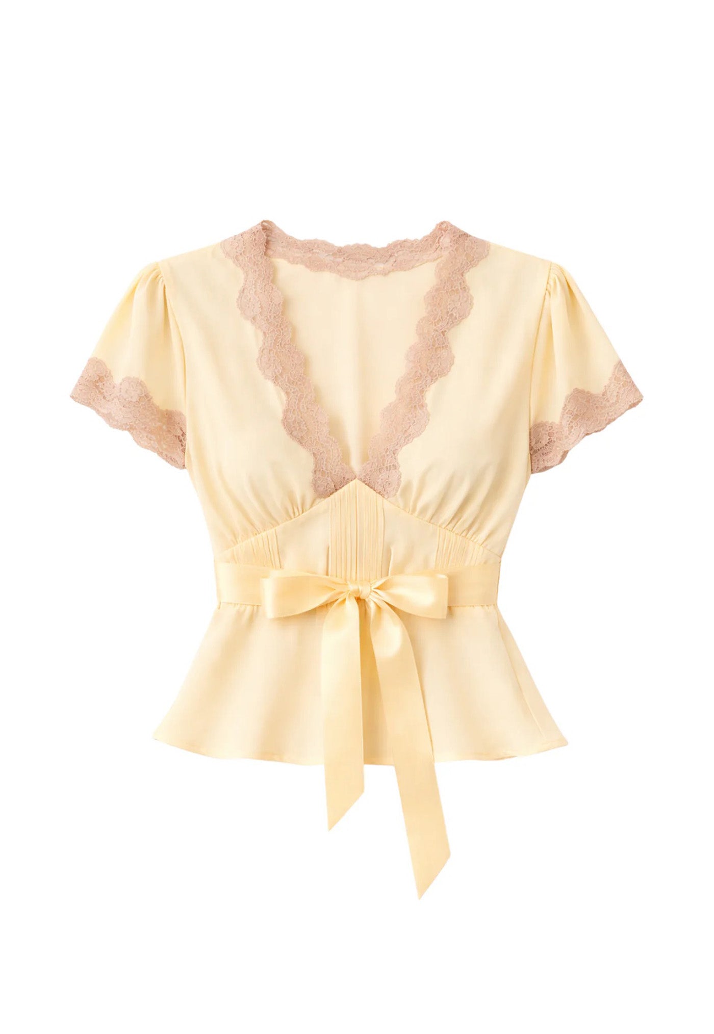 Daniela Top - Butter Yellow