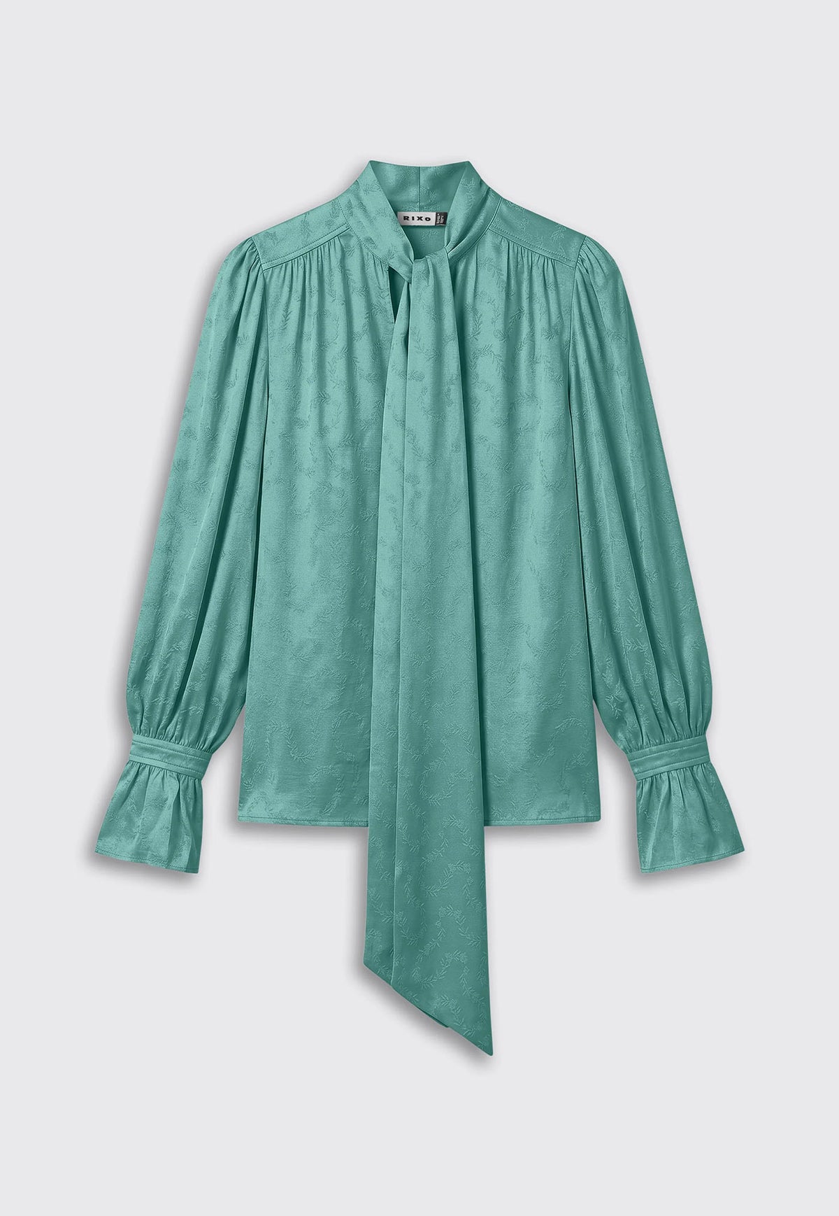 Evanora Top - Floral Trail Sage Green